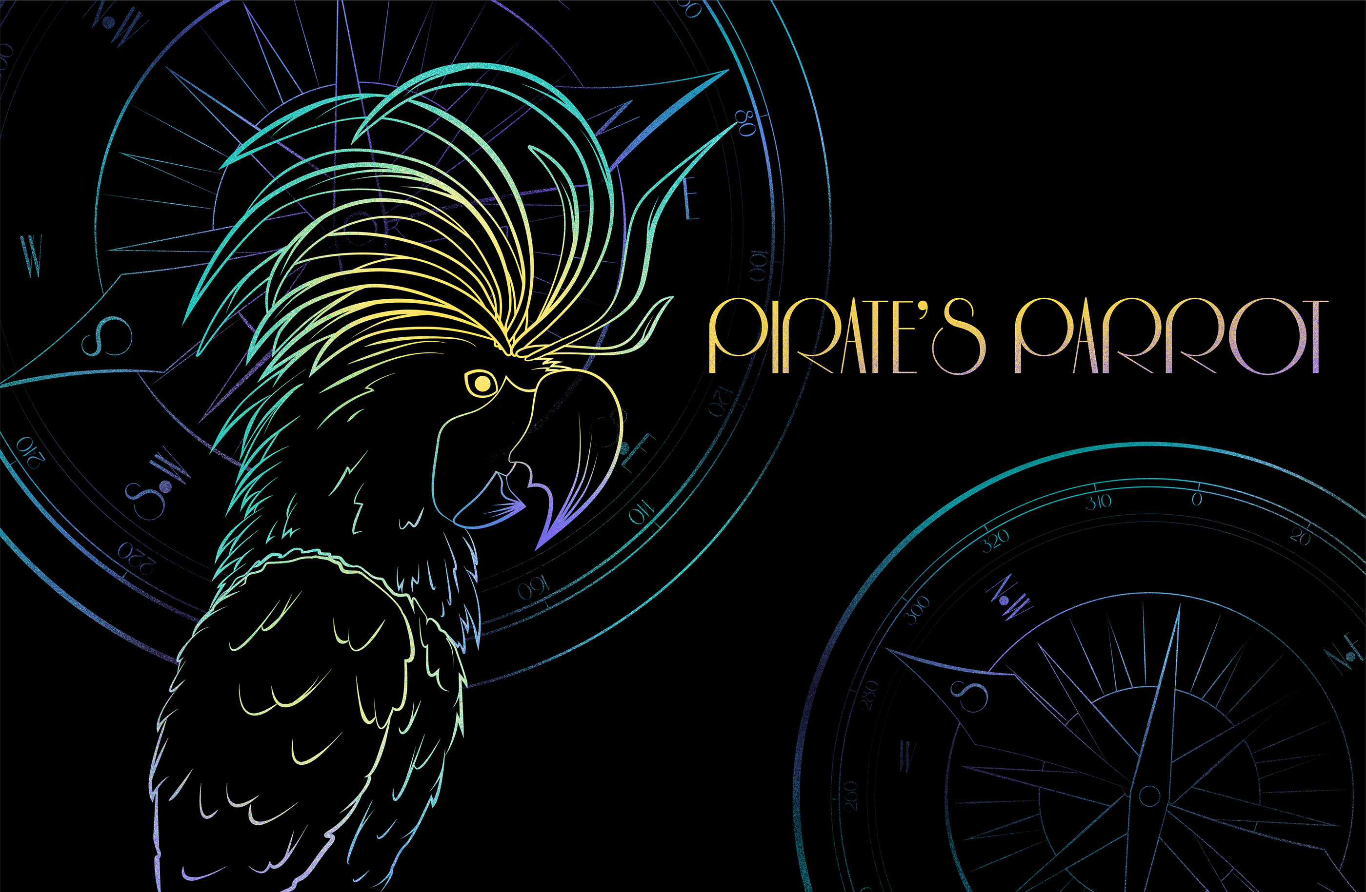 Дизайн упаковки пива "Pirate's parrot" — Изображение №8 — Брендинг, Иллюстрация на Dprofile