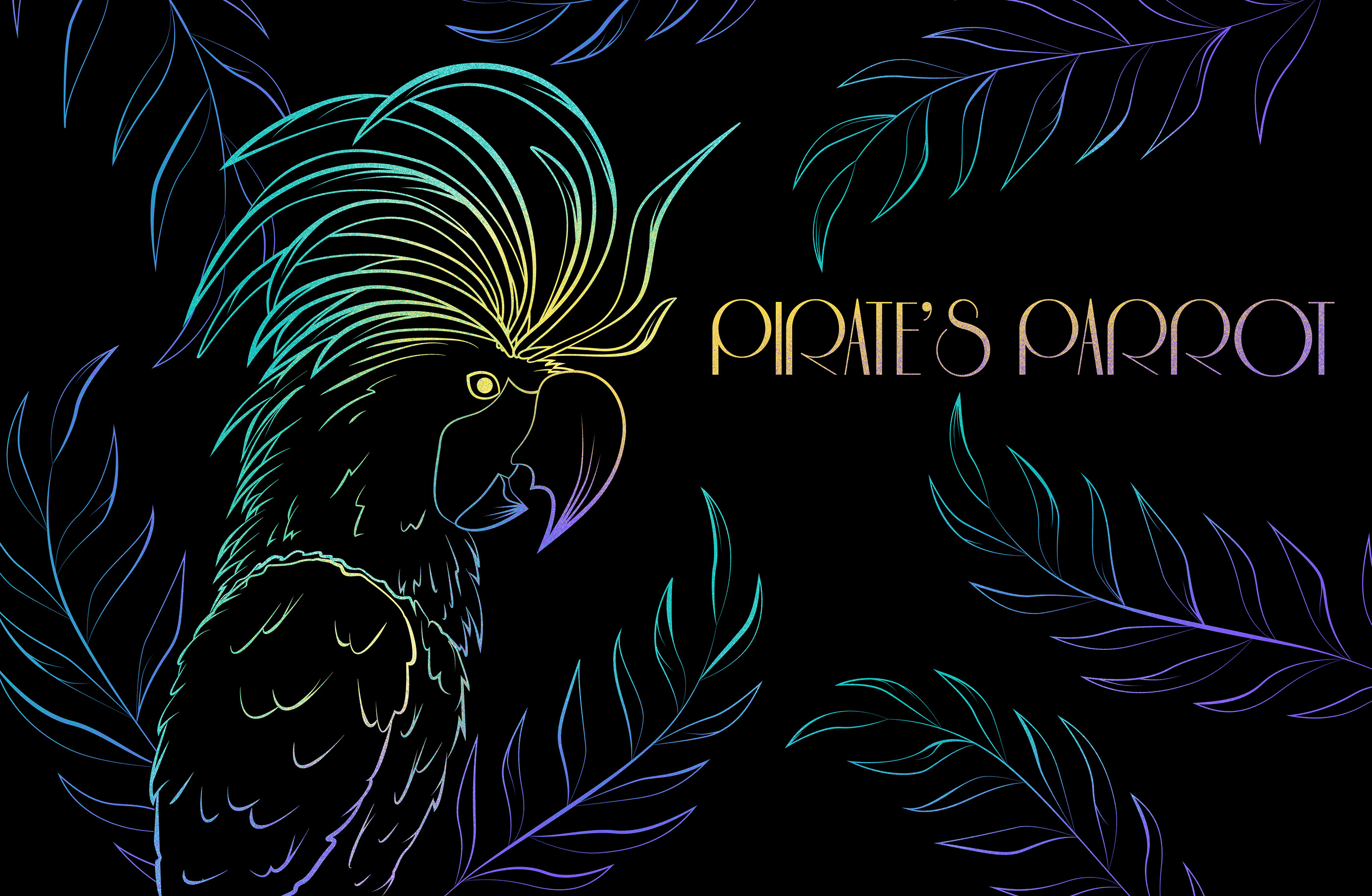 Дизайн упаковки пива "Pirate's parrot" — Изображение №5 — Брендинг, Иллюстрация на Dprofile