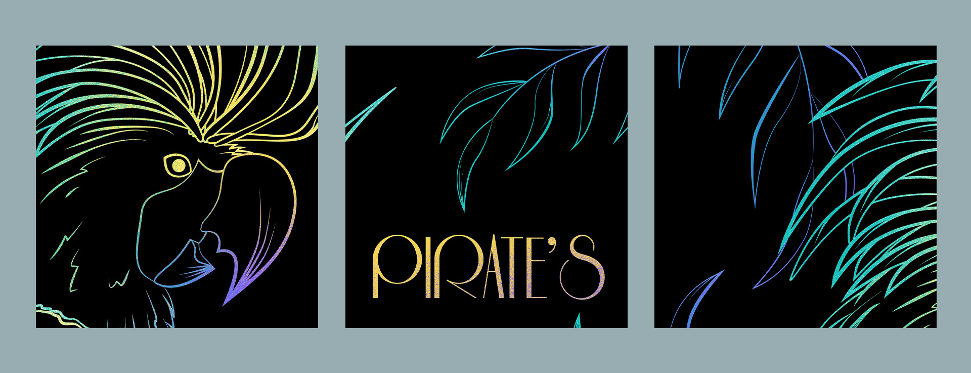 Дизайн упаковки пива "Pirate's parrot" — Изображение №6 — Брендинг, Иллюстрация на Dprofile