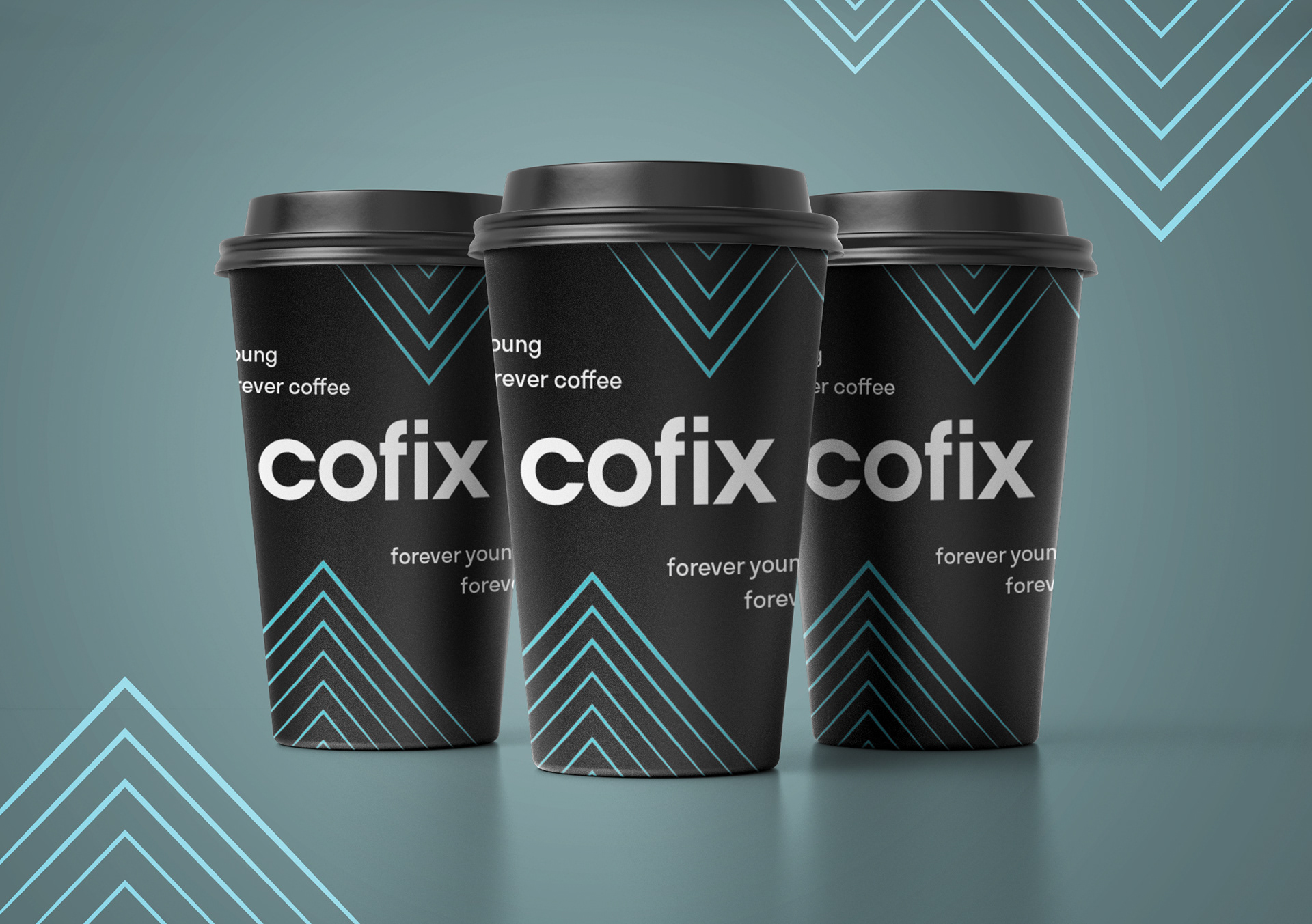 Дизайн упаковки стакана для бренда Cofix — Изображение №5 — Брендинг, Иллюстрация на Dprofile