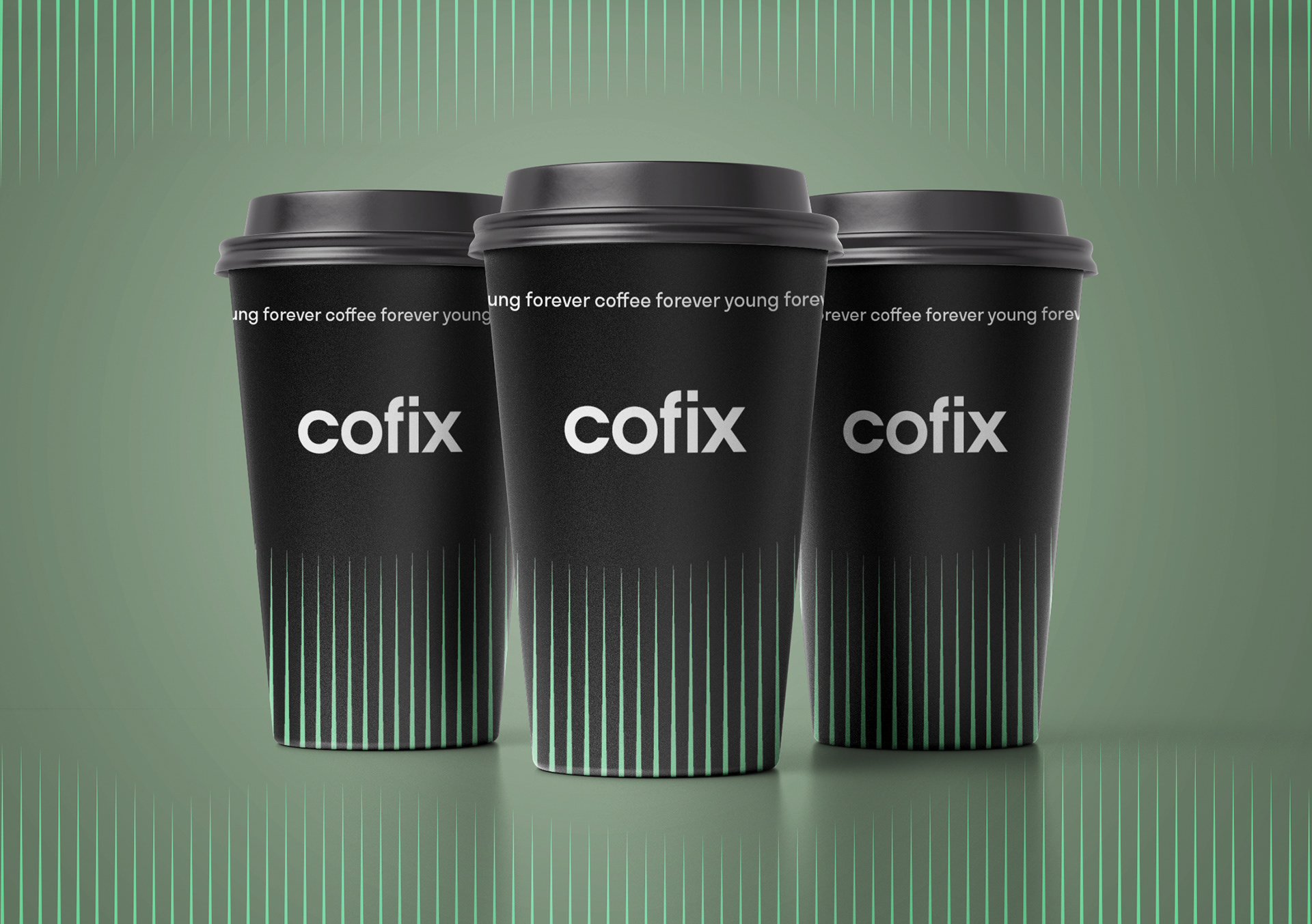 Дизайн упаковки стакана для бренда Cofix — Изображение №9 — Брендинг, Иллюстрация на Dprofile