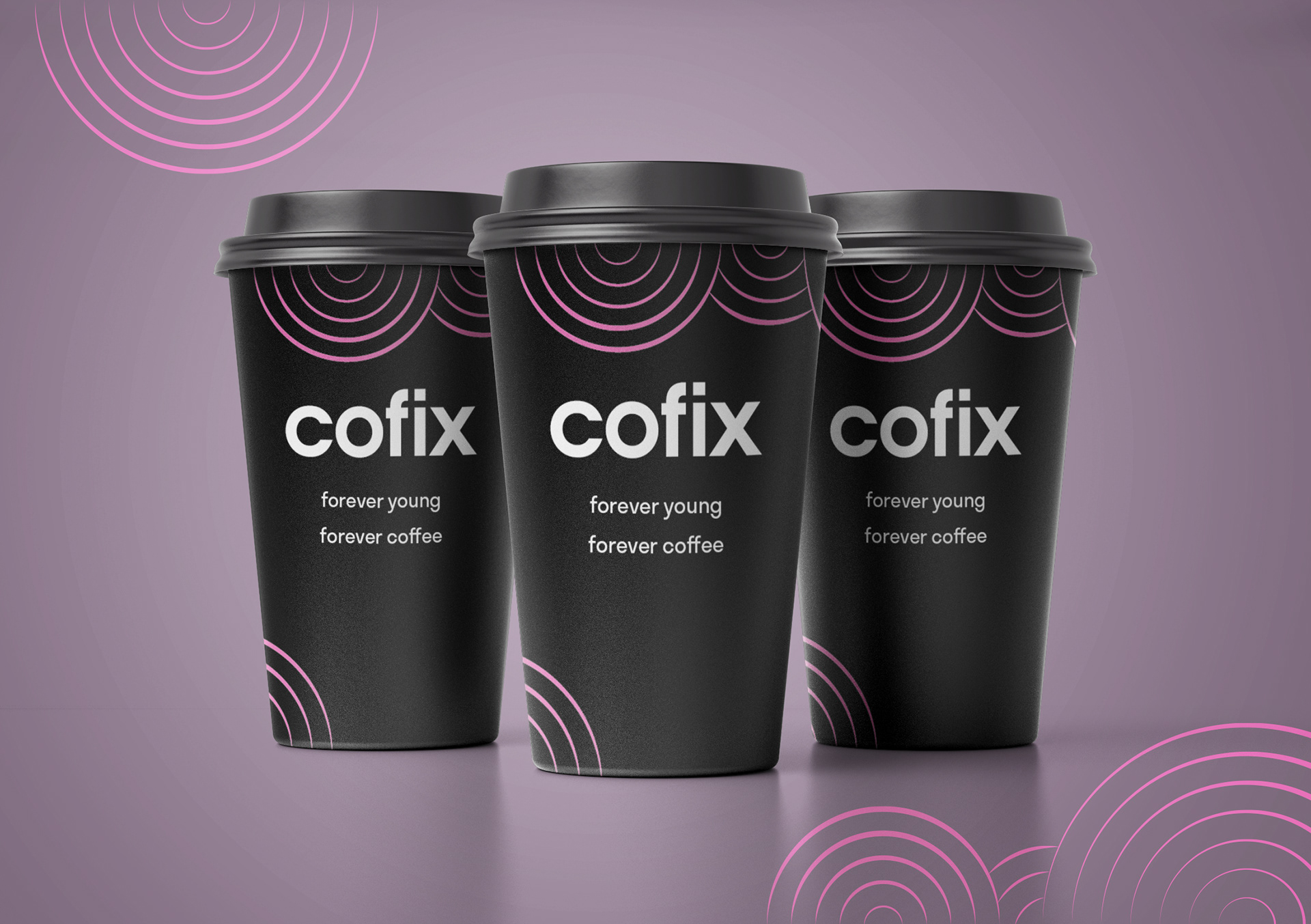 Дизайн упаковки стакана для бренда Cofix — Изображение №7 — Брендинг, Иллюстрация на Dprofile