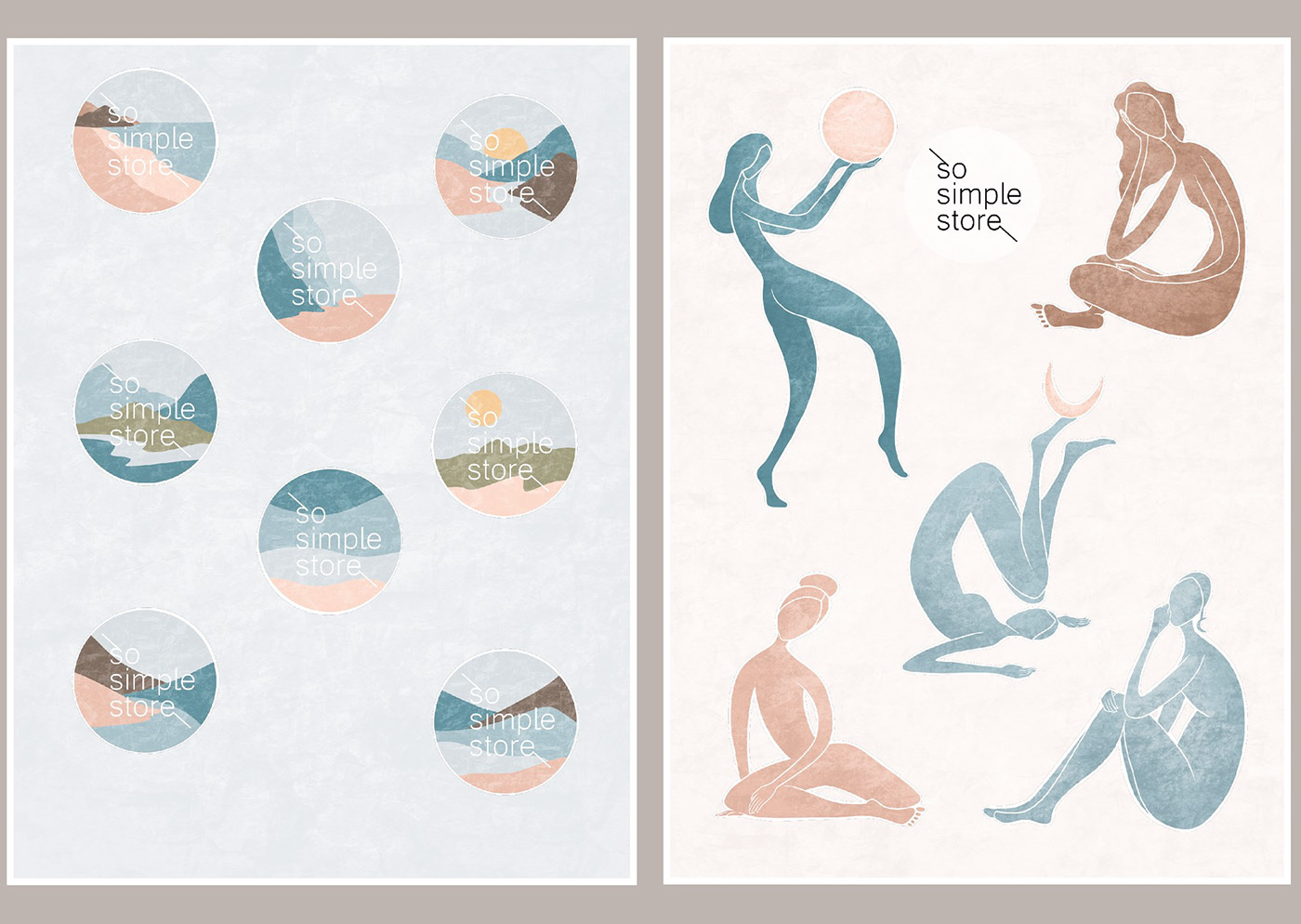 Айдентика для магазина женской одежды — Изображение №45 — Брендинг, Иллюстрация на Dprofile