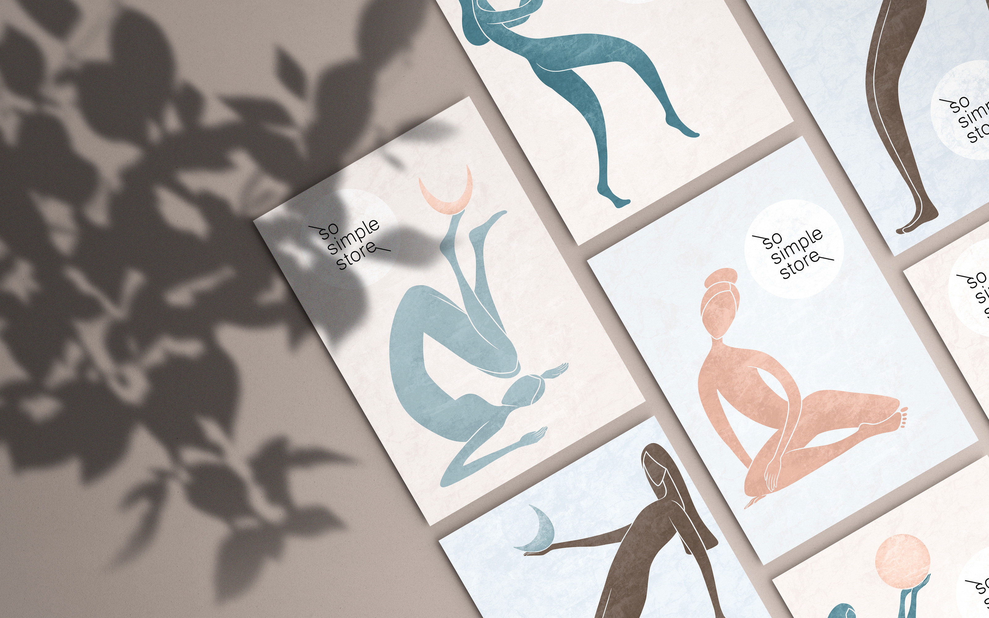 Айдентика для магазина женской одежды — Изображение №28 — Брендинг, Иллюстрация на Dprofile