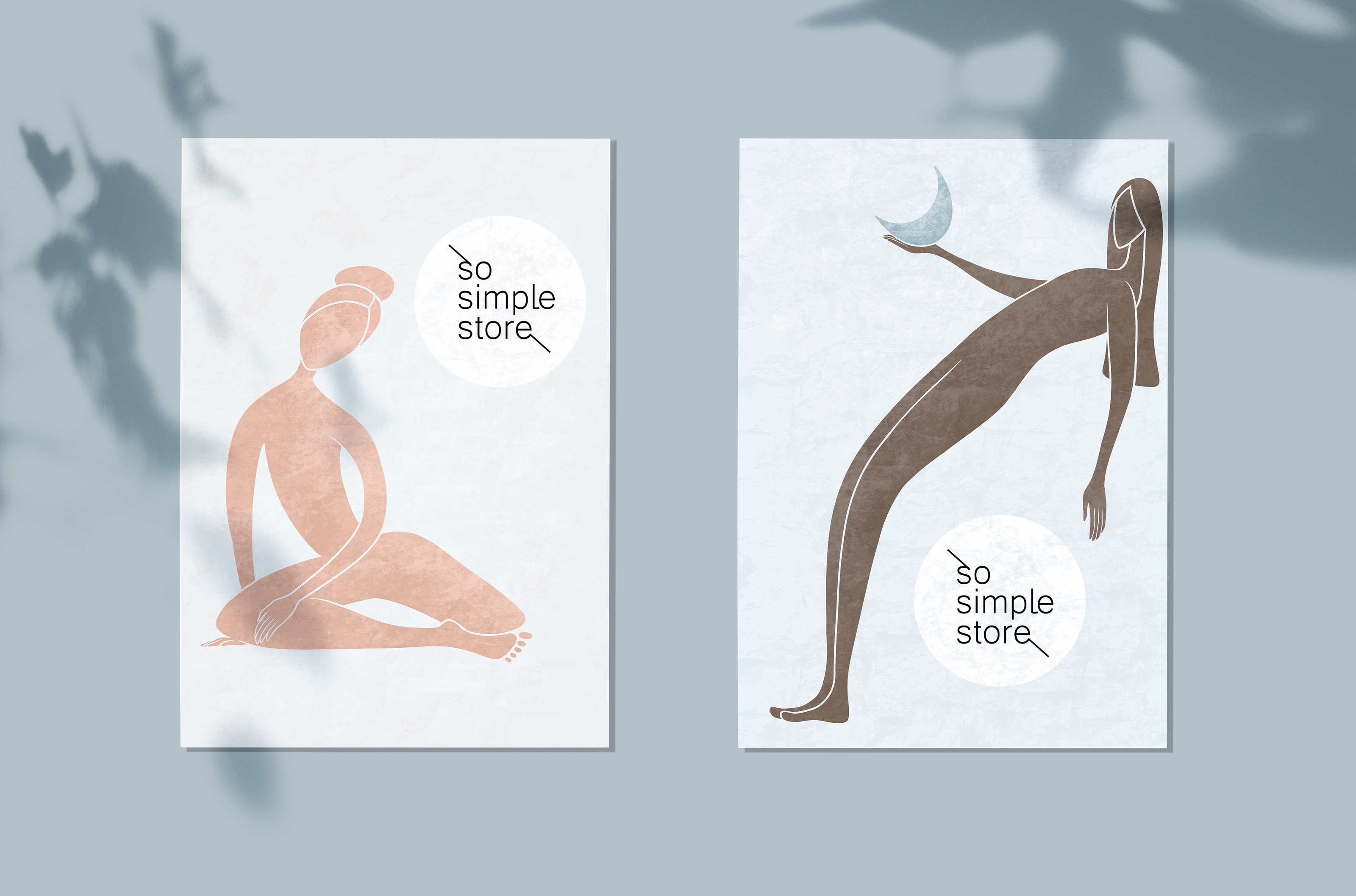 Айдентика для магазина женской одежды — Изображение №22 — Брендинг, Иллюстрация на Dprofile