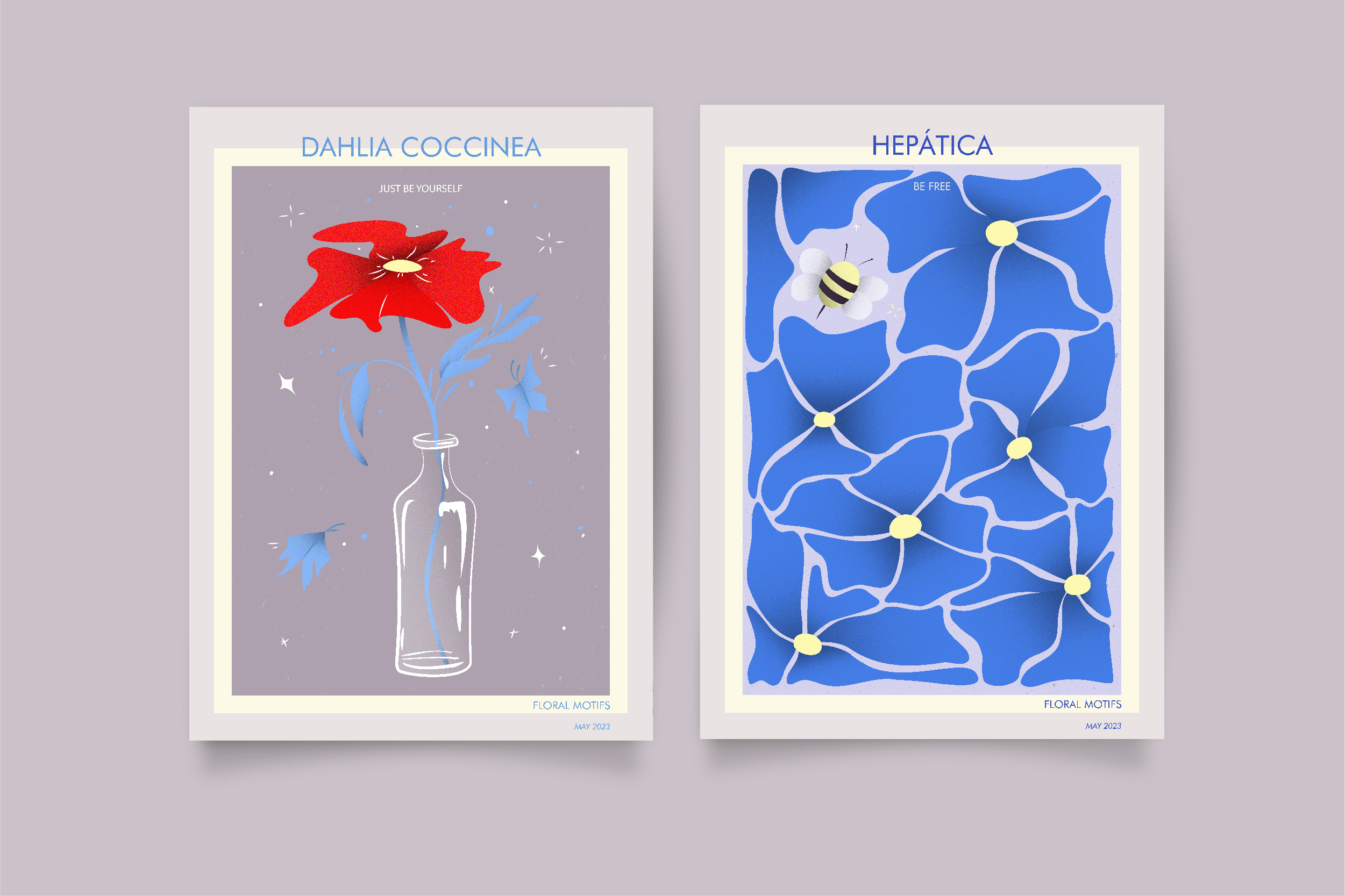 Flower posters — Изображение №11 — Иллюстрация, Графика на Dprofile