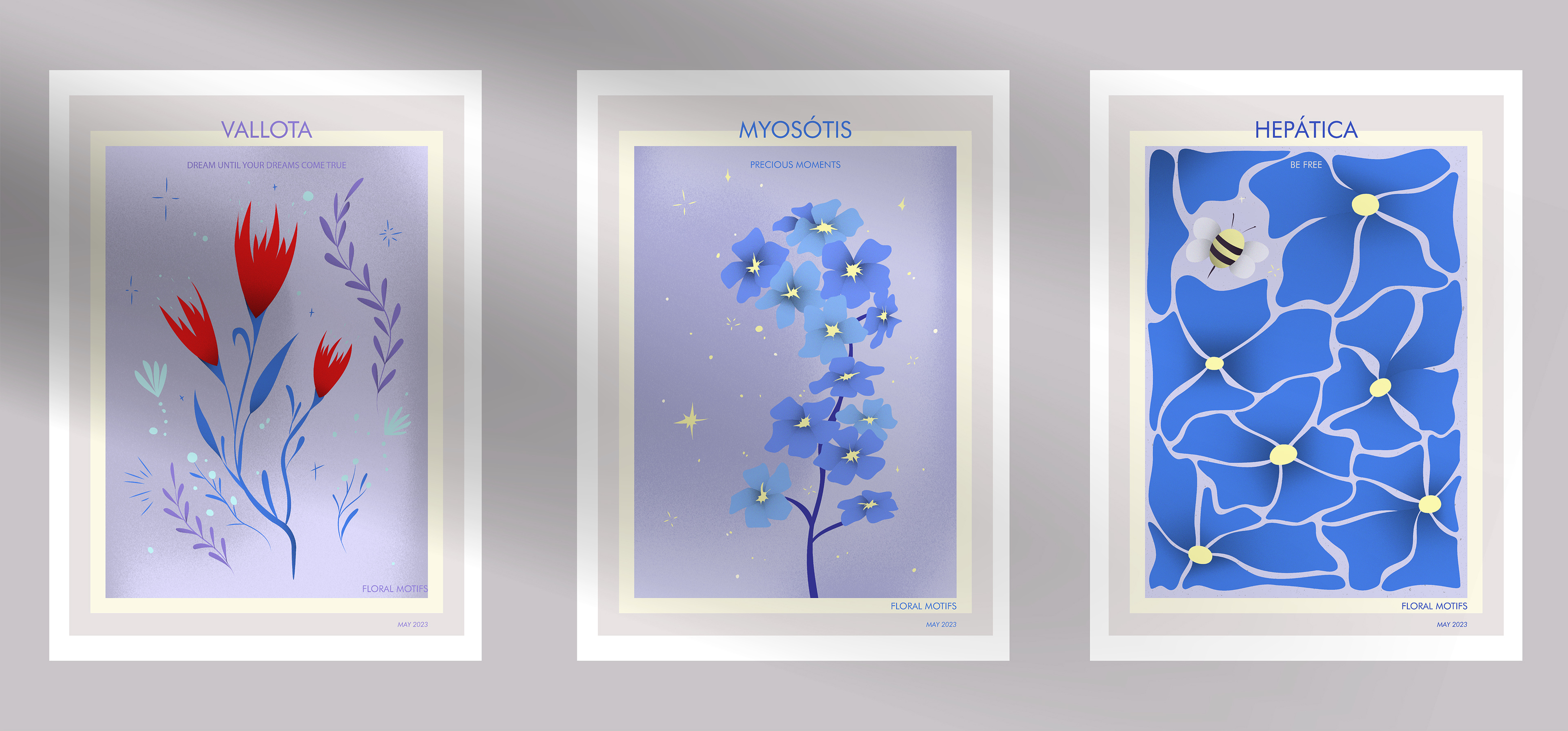 Flower posters — Изображение №14 — Иллюстрация, Графика на Dprofile