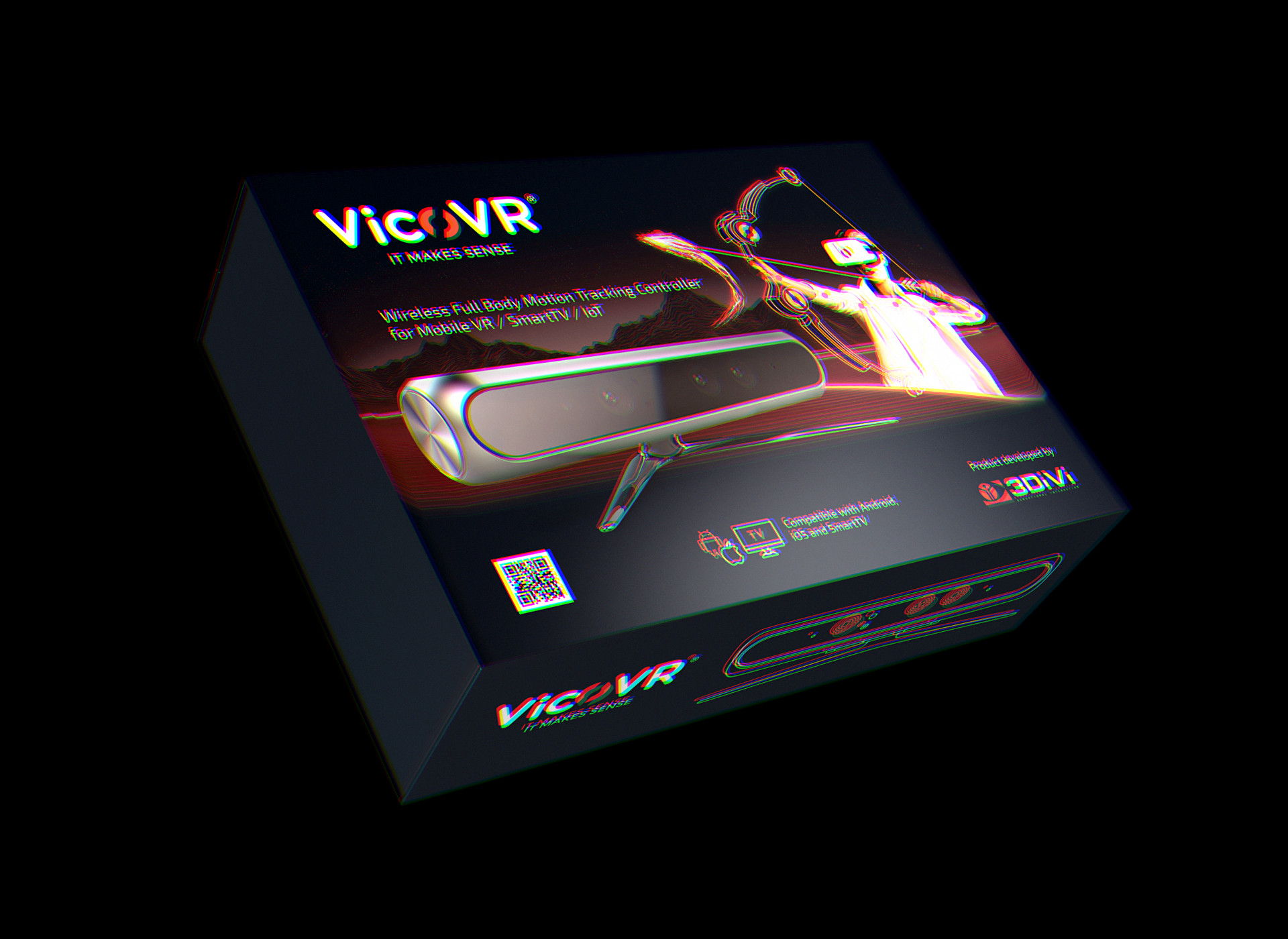 3DiVi Inc • VR-контроллеры — Изображение №3 — Брендинг, Графика на Dprofile