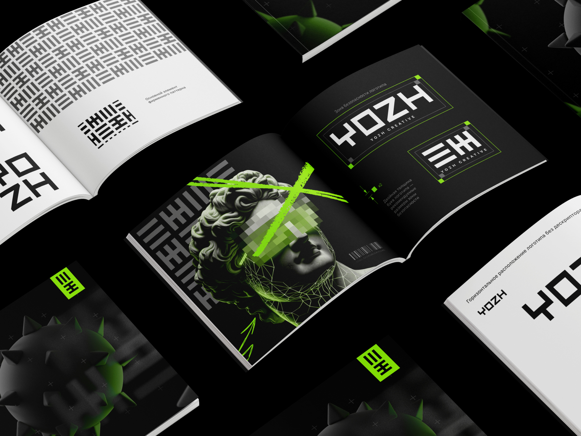 YOZH Creative • CG-студия — Изображение №5 — Интерфейсы, Брендинг на Dprofile