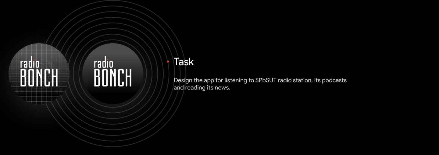 Radio Bonch – Android App — Изображение №2 — Интерфейсы на Dprofile