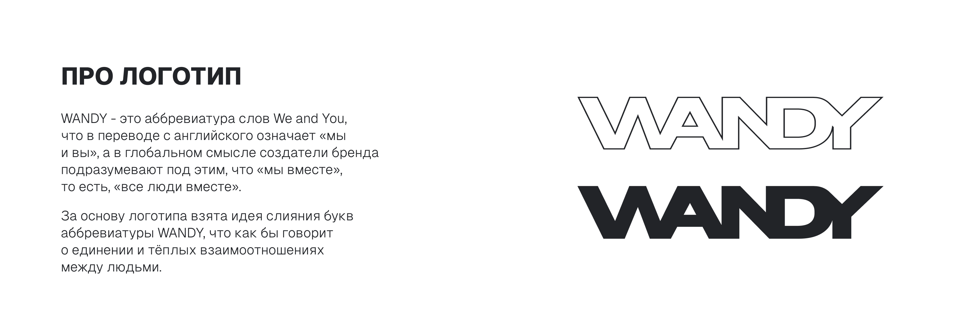 WANDY | ребрендинг логотипа — Изображение №5 — Брендинг на Dprofile