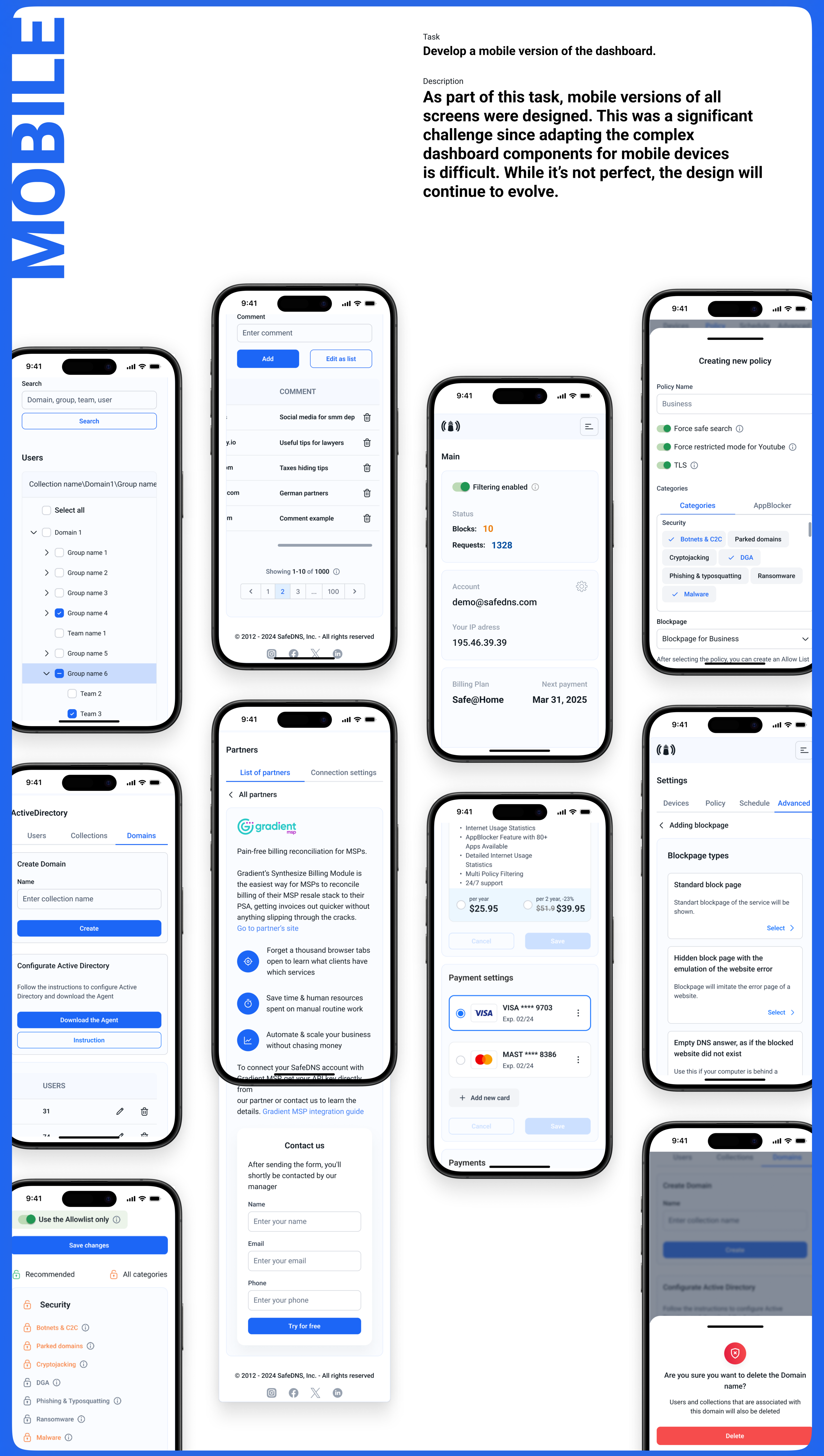 Dashboard Redesign in SaaS Cybersecurity — Изображение №9 — Интерфейсы на Dprofile