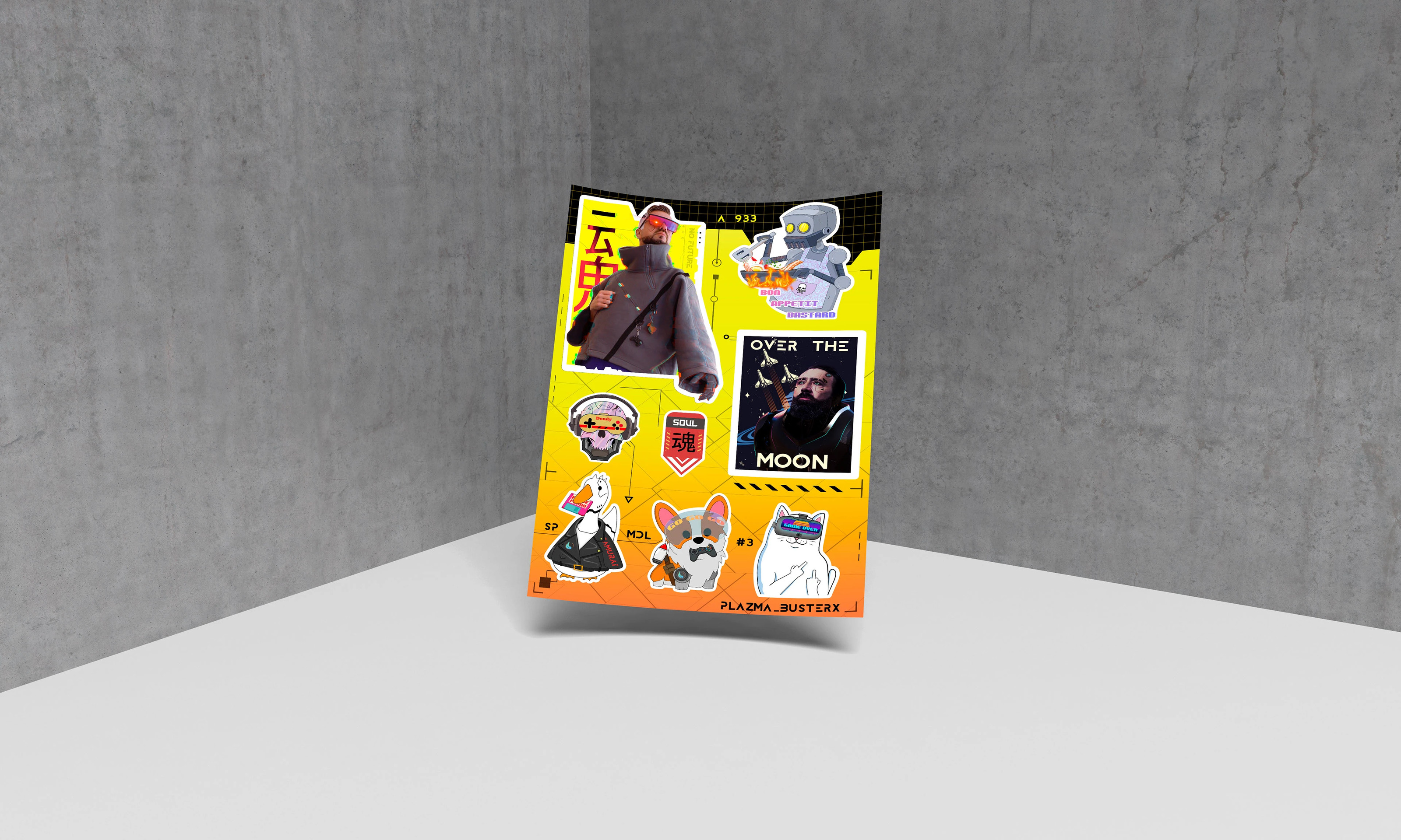 sticer pack #3 — Изображение №2 — Брендинг на Dprofile