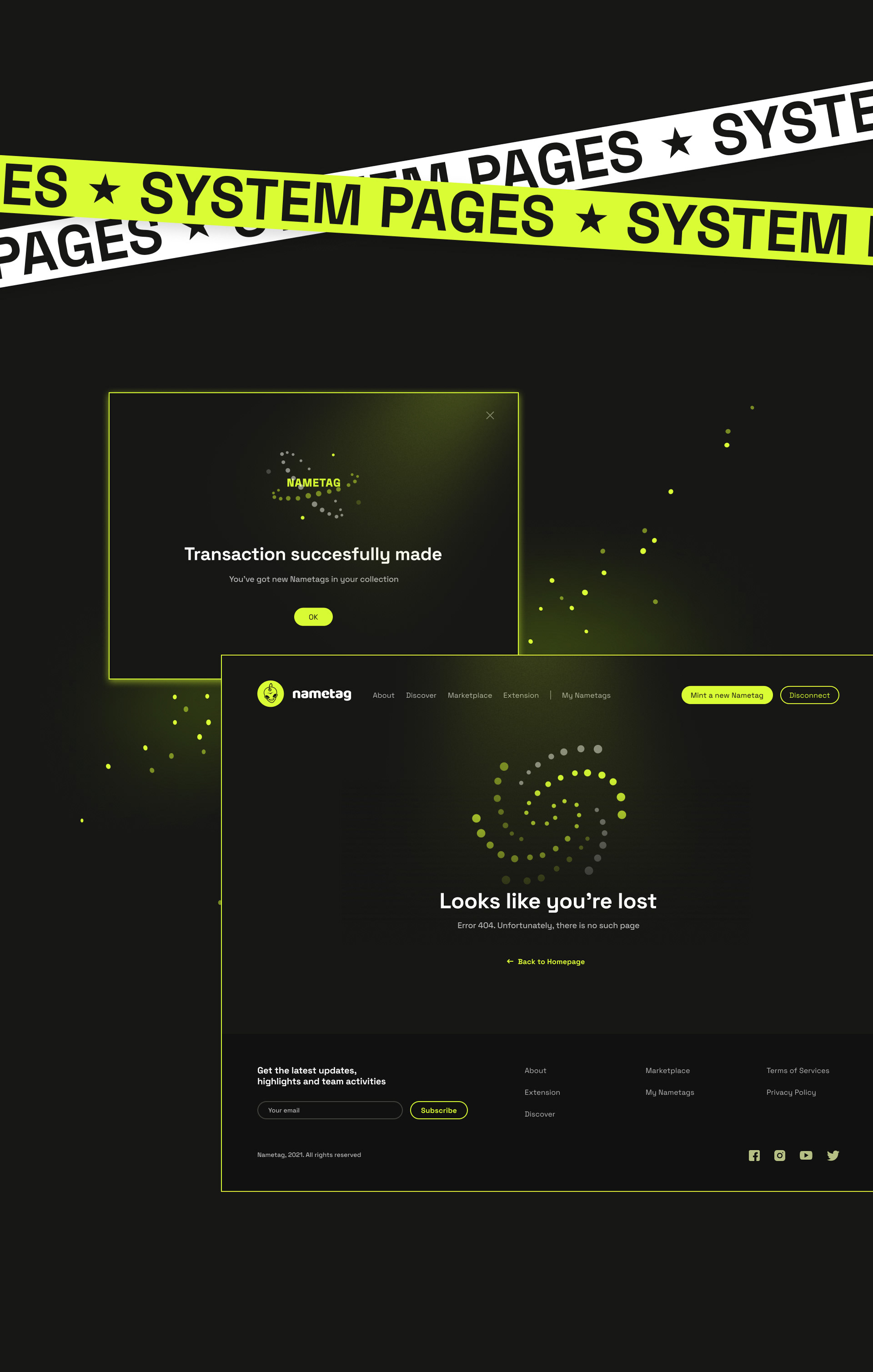 NFT platform UI/UX design — Изображение №8 — Интерфейсы, Иллюстрация на Dprofile