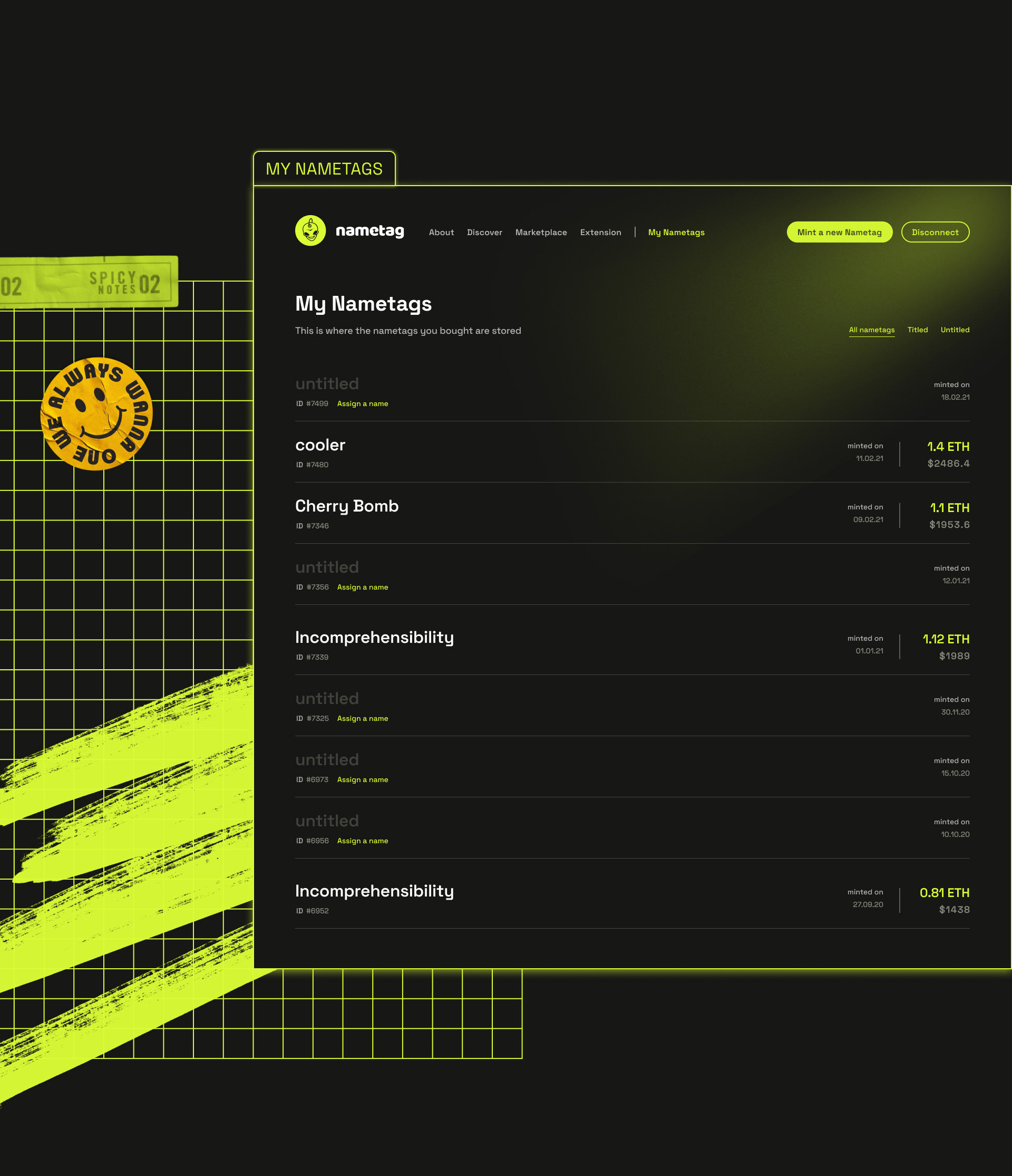NFT platform UI/UX design — Изображение №5 — Интерфейсы, Иллюстрация на Dprofile