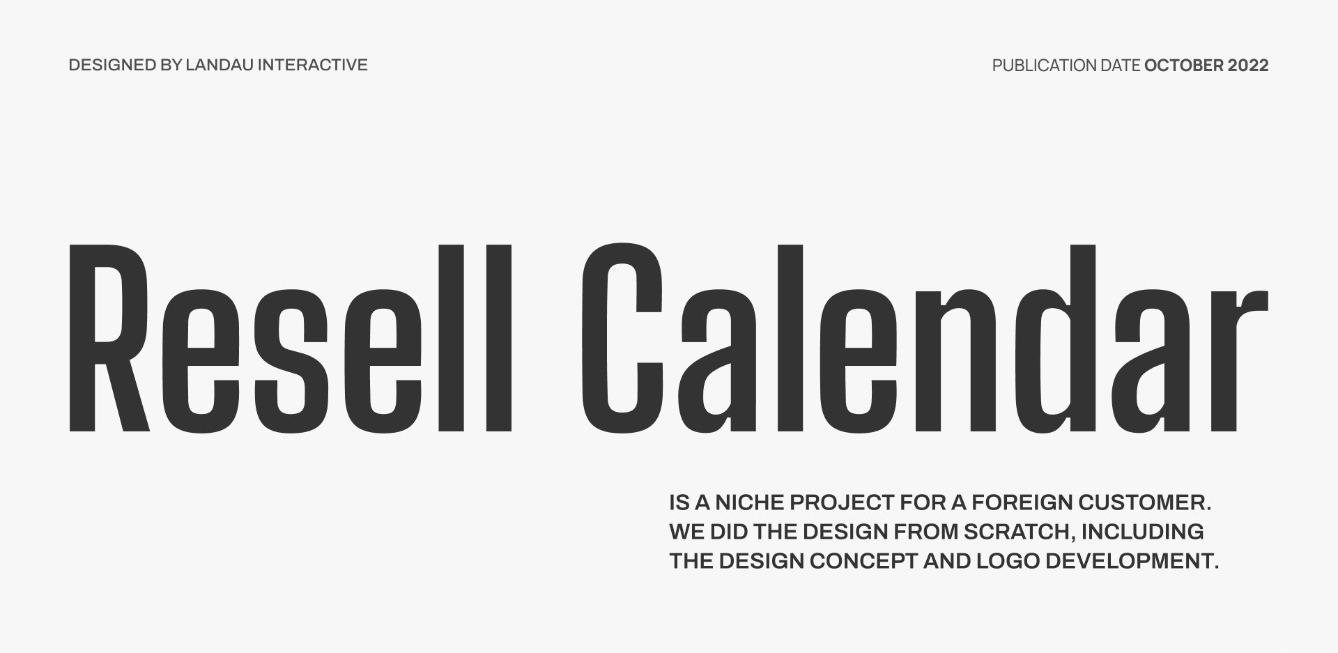 Resell Calendar - Website Design — Изображение №1 — Интерфейсы на Dprofile