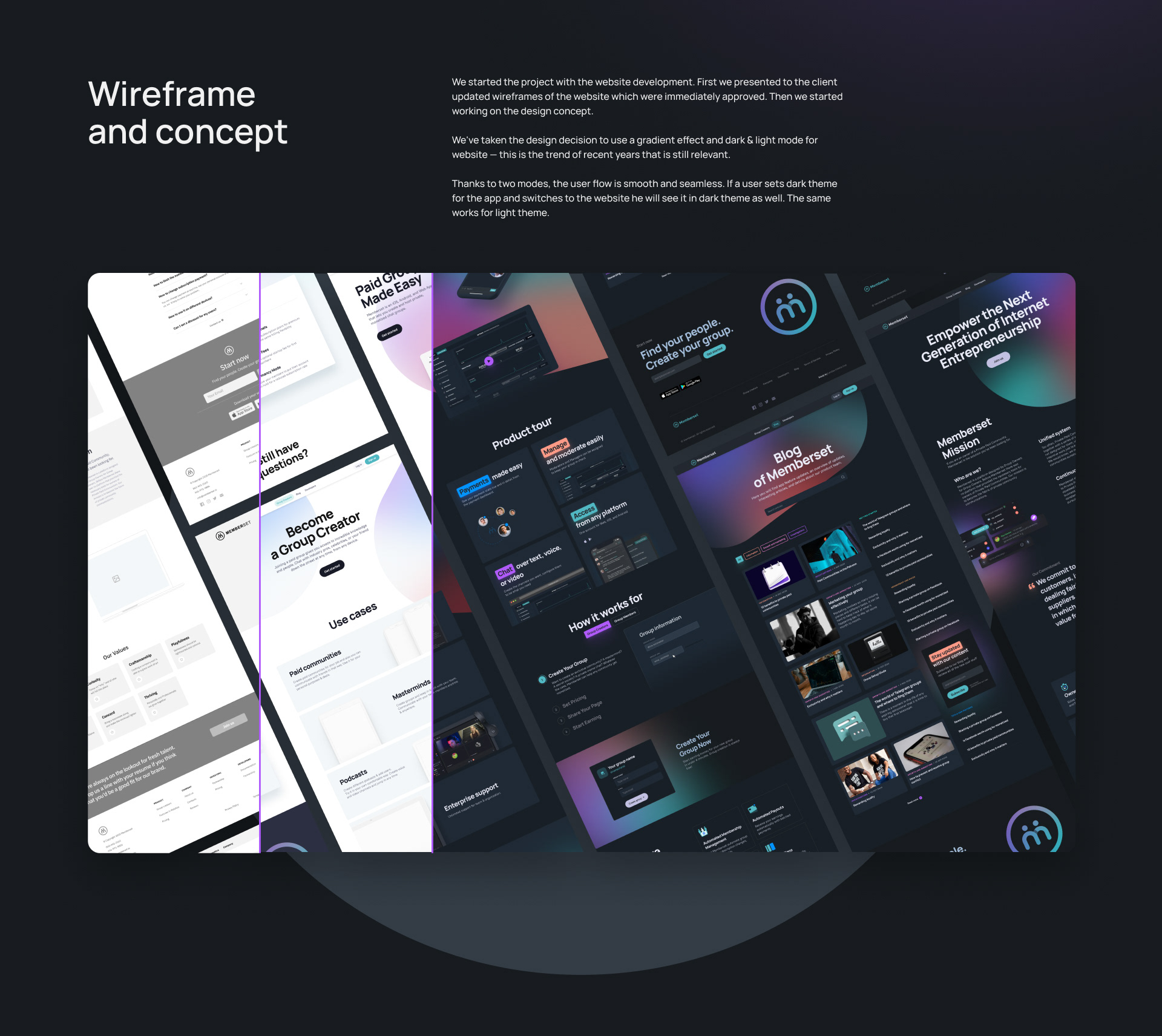 UX/UI-дизайн для  Memberset App — Изображение №3 — Интерфейсы на Dprofile