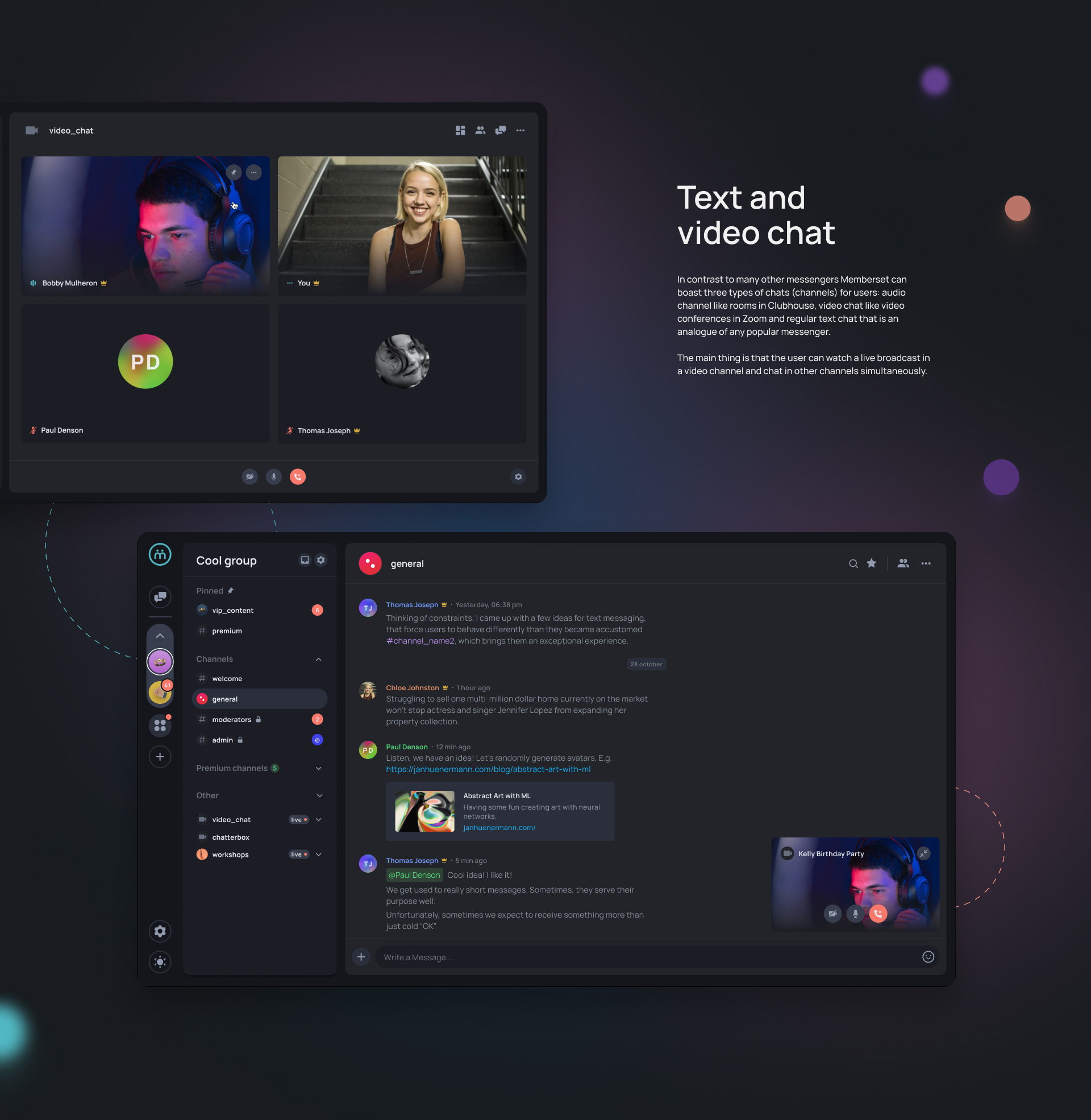 UX/UI-дизайн для  Memberset App — Изображение №11 — Интерфейсы на Dprofile