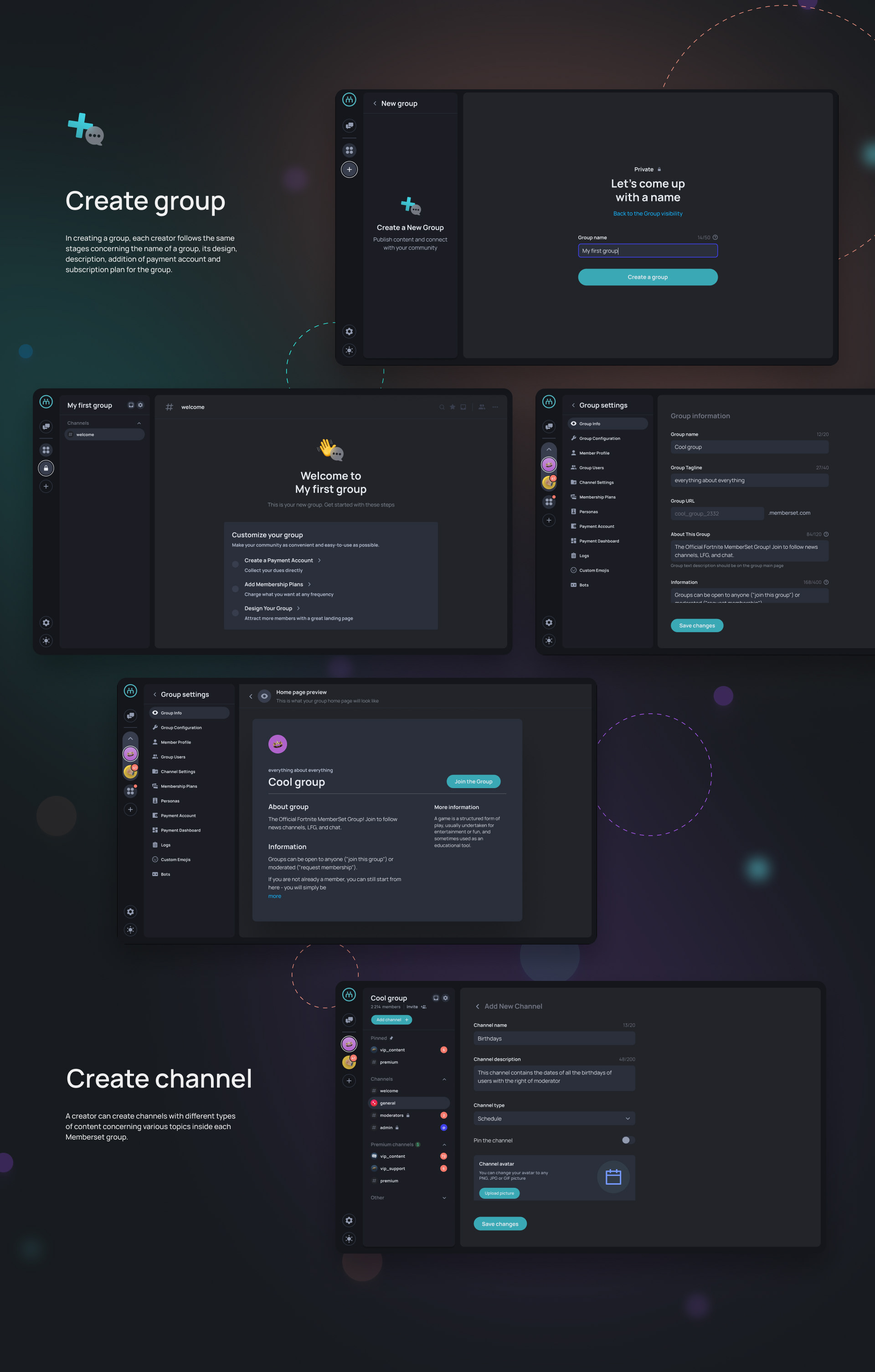 UX/UI-дизайн для  Memberset App — Изображение №14 — Интерфейсы на Dprofile