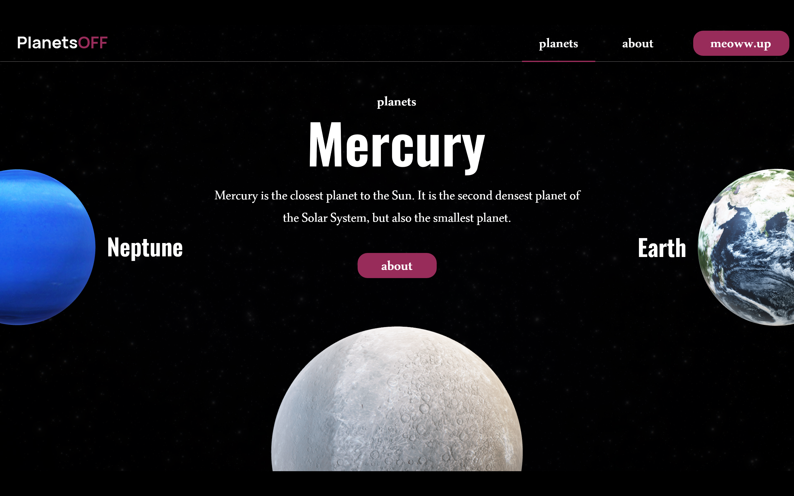 PlanetsOFF — Изображение №15 — Интерфейсы, Анимация на Dprofile