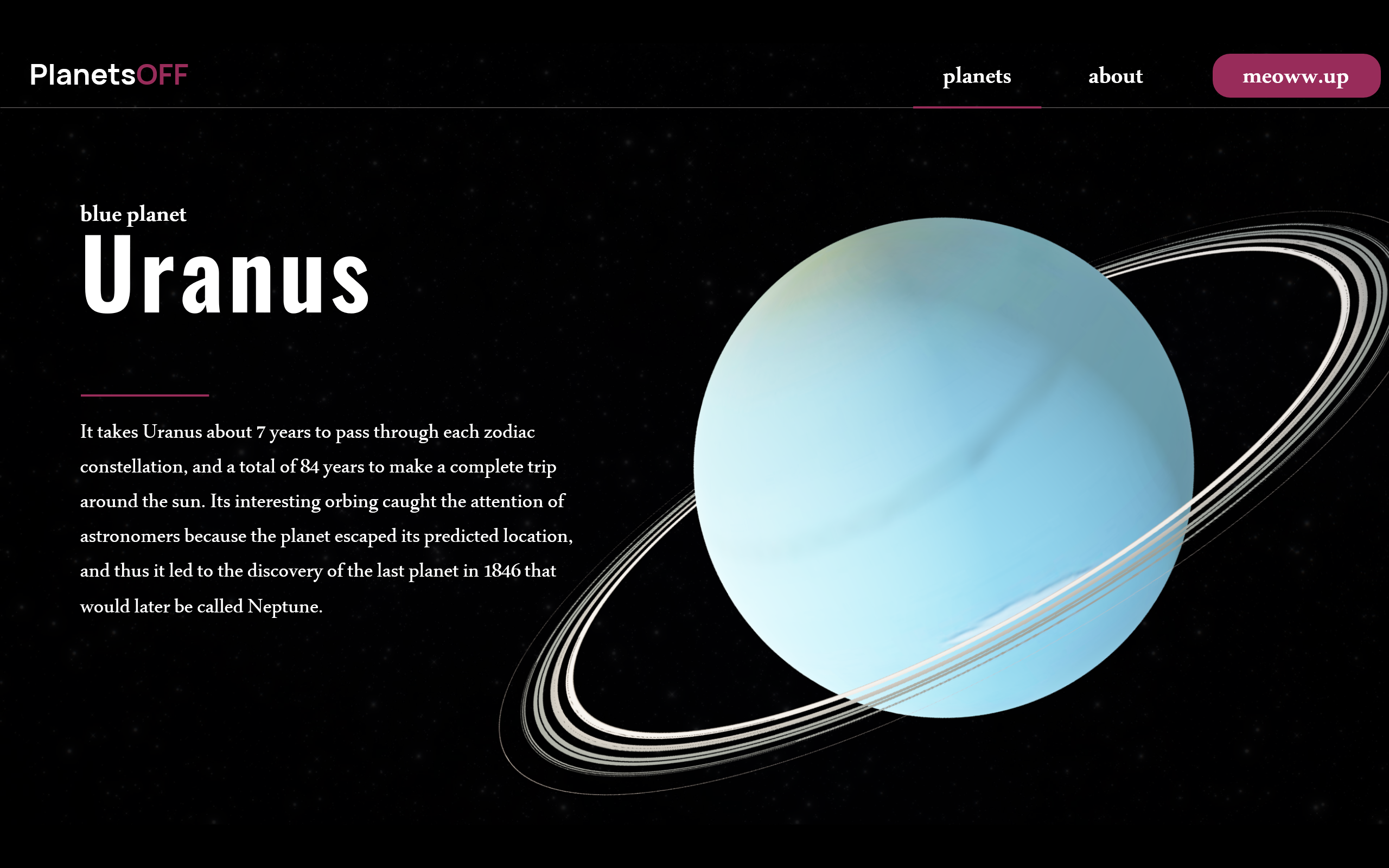 PlanetsOFF — Изображение №12 — Интерфейсы, Анимация на Dprofile
