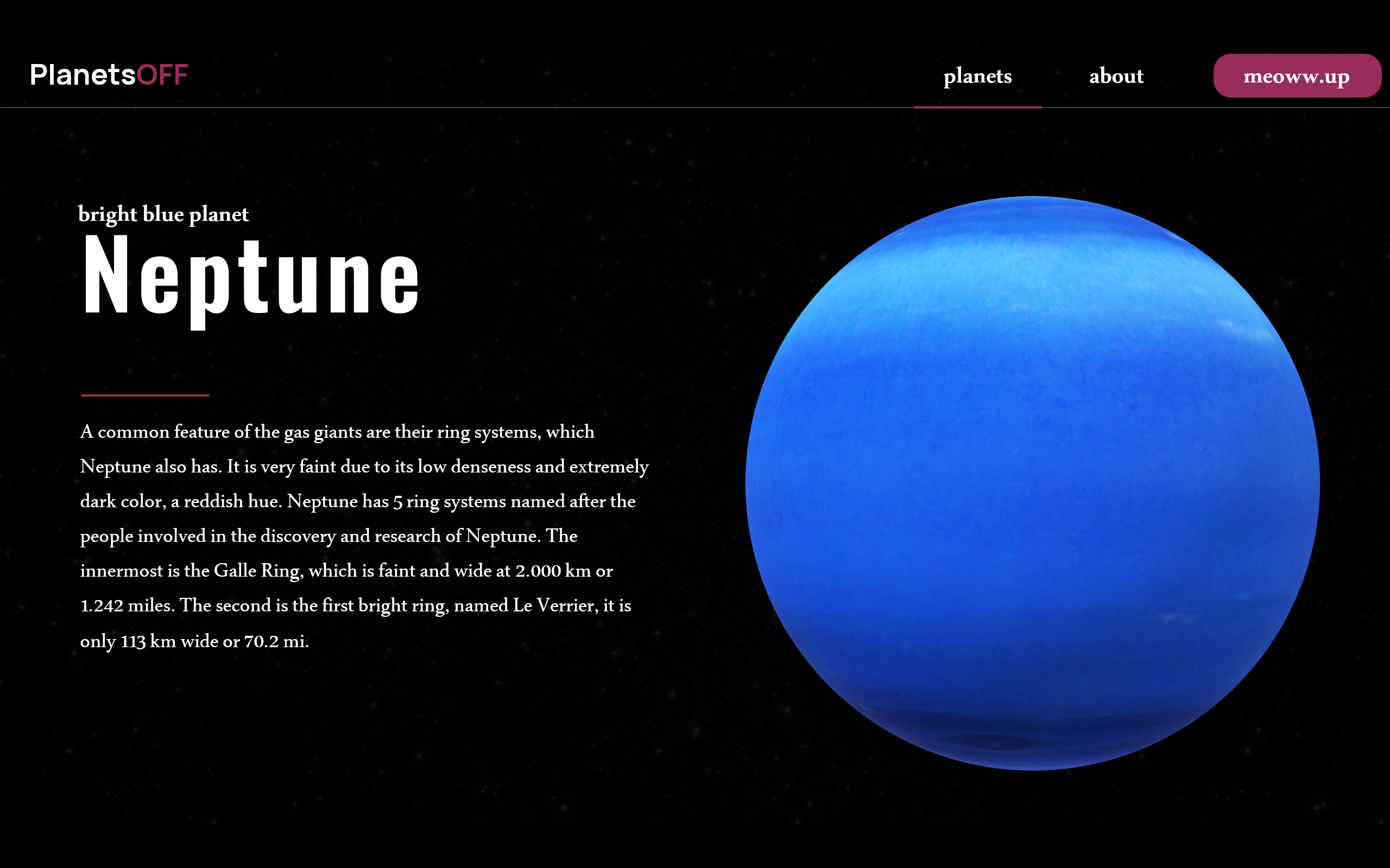 PlanetsOFF — Изображение №14 — Интерфейсы, Анимация на Dprofile