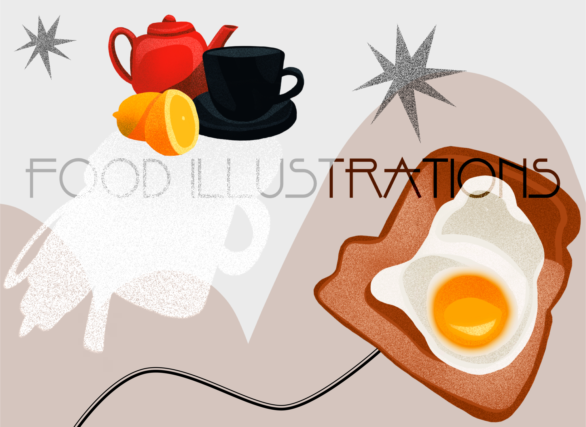 food illustrations — Изображение №2 — Брендинг, Иллюстрация на Dprofile