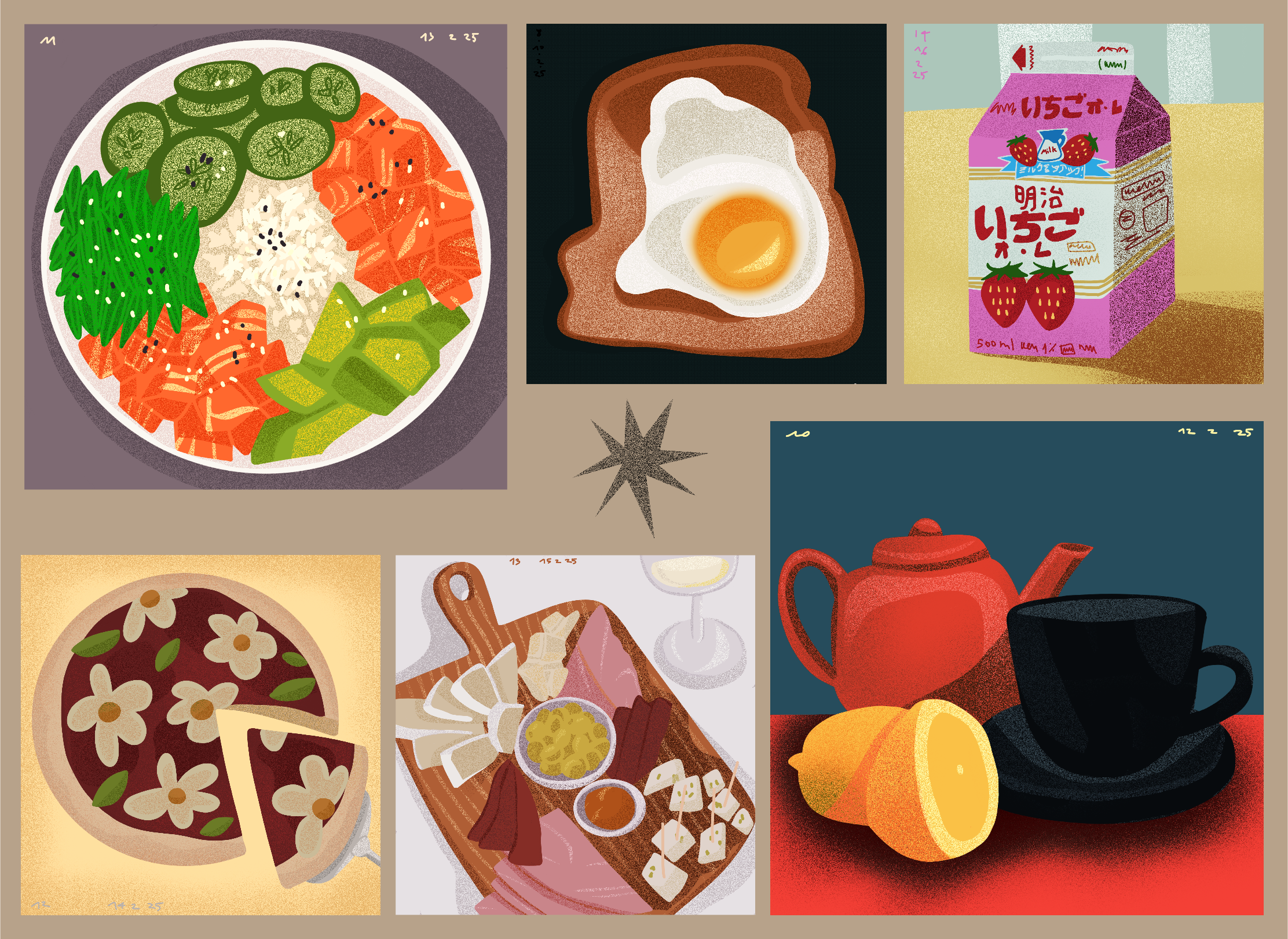 food illustrations — Изображение №6 — Брендинг, Иллюстрация на Dprofile