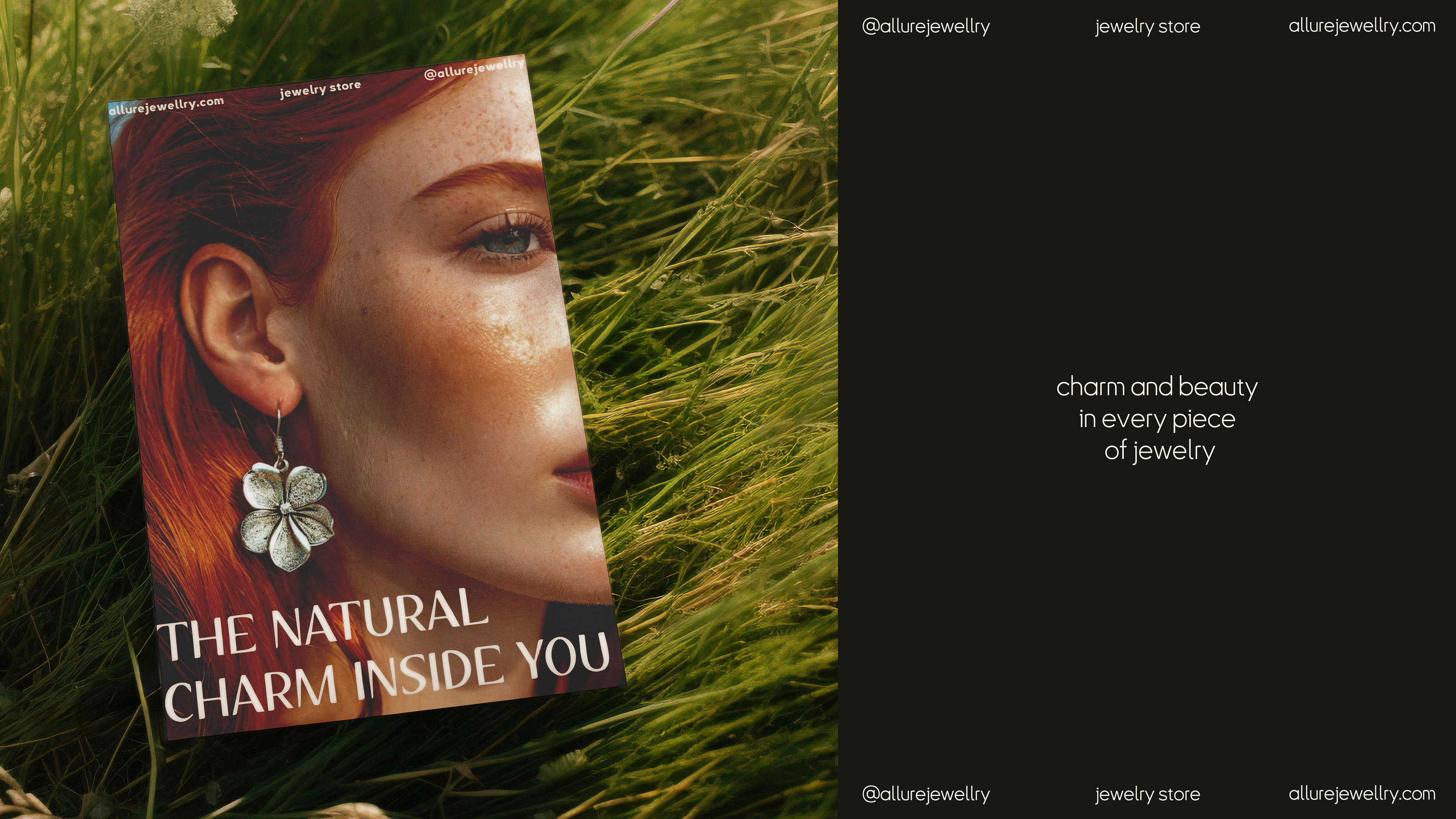 Allure jewelry | BRAND IDENTITY | JEWELRY STORE — Изображение №11 — Брендинг на Dprofile