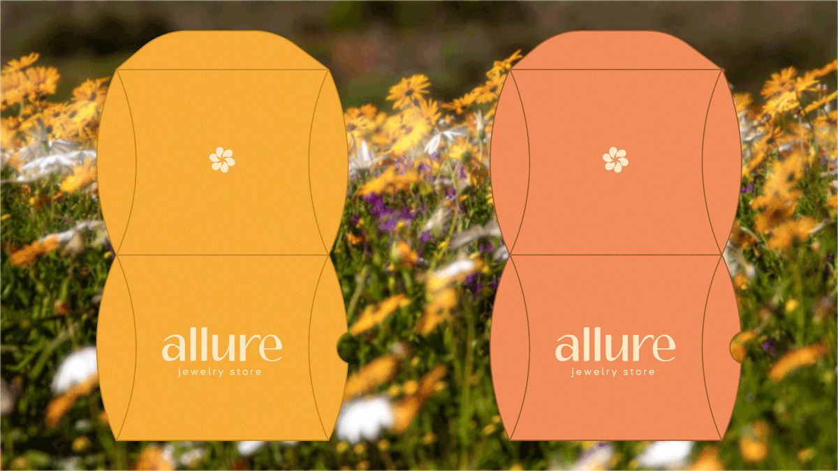 Allure jewelry | BRAND IDENTITY | JEWELRY STORE — Изображение №16 — Брендинг на Dprofile