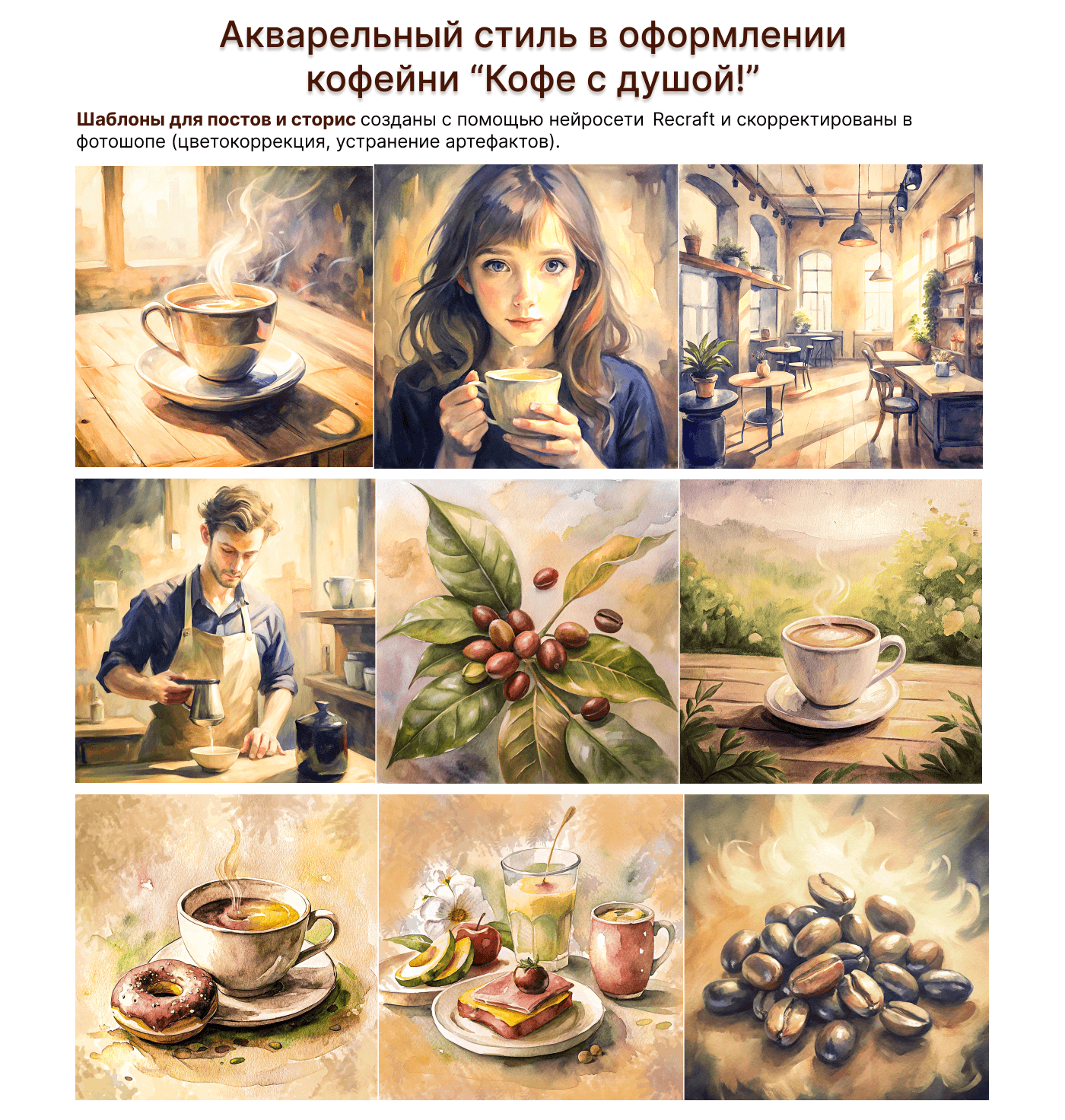 Дизайн для кофейни — Изображение №5 — Брендинг, Графика на Dprofile