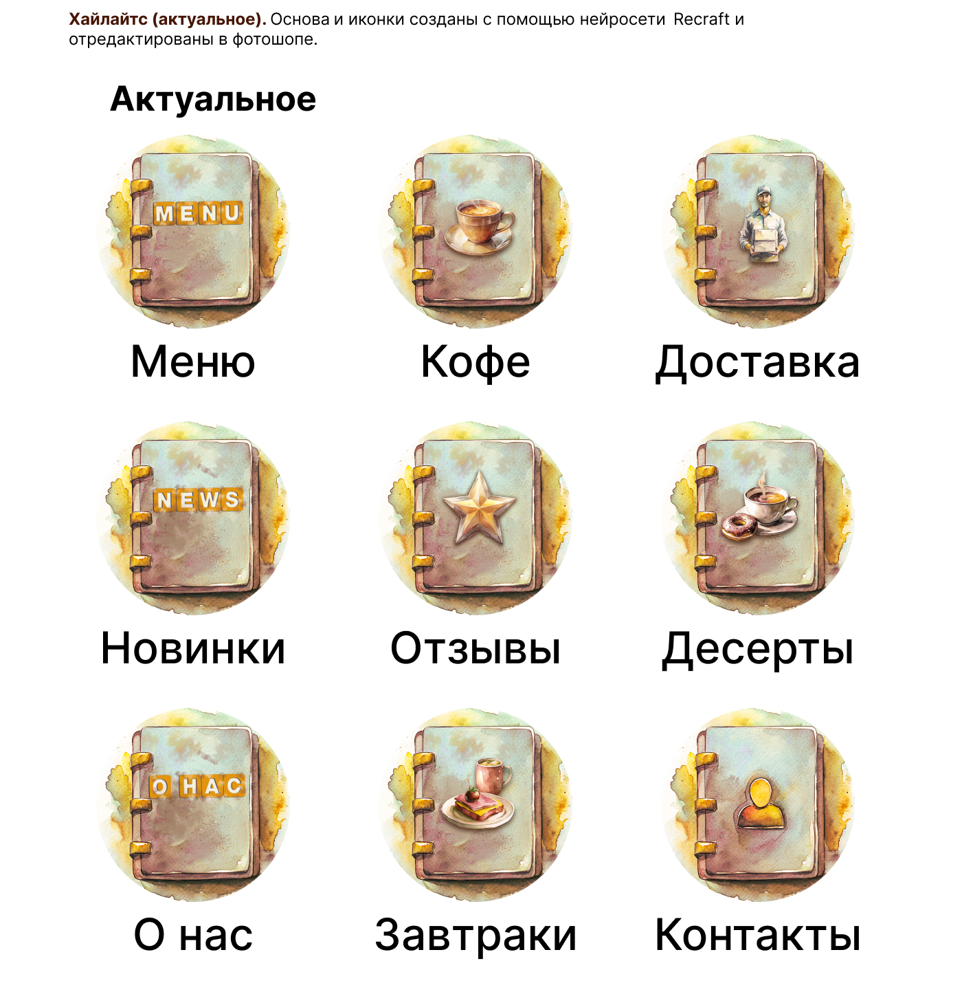 Дизайн для кофейни — Изображение №6 — Брендинг, Графика на Dprofile