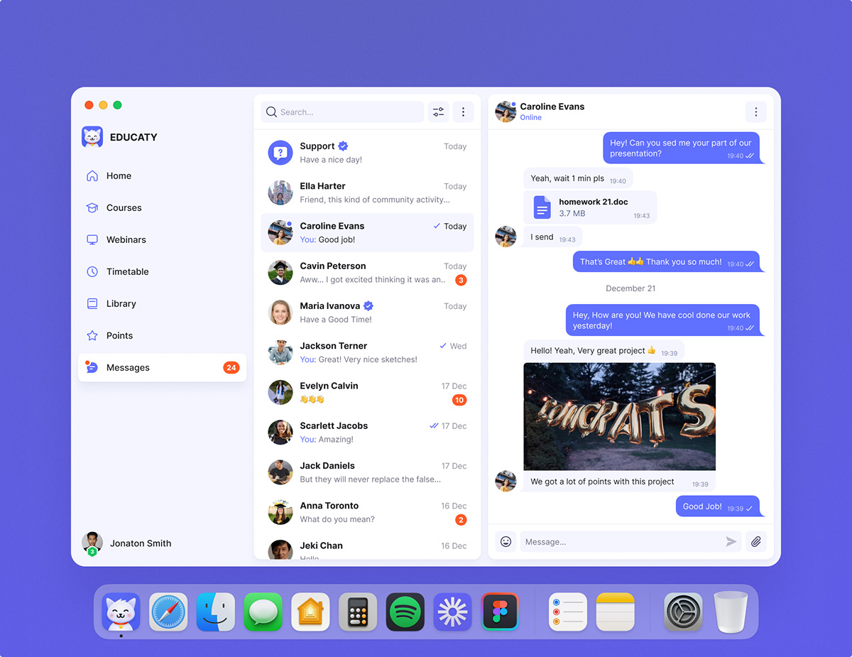 Educaty: Online Education Platform — Изображение №17 — Интерфейсы на Dprofile