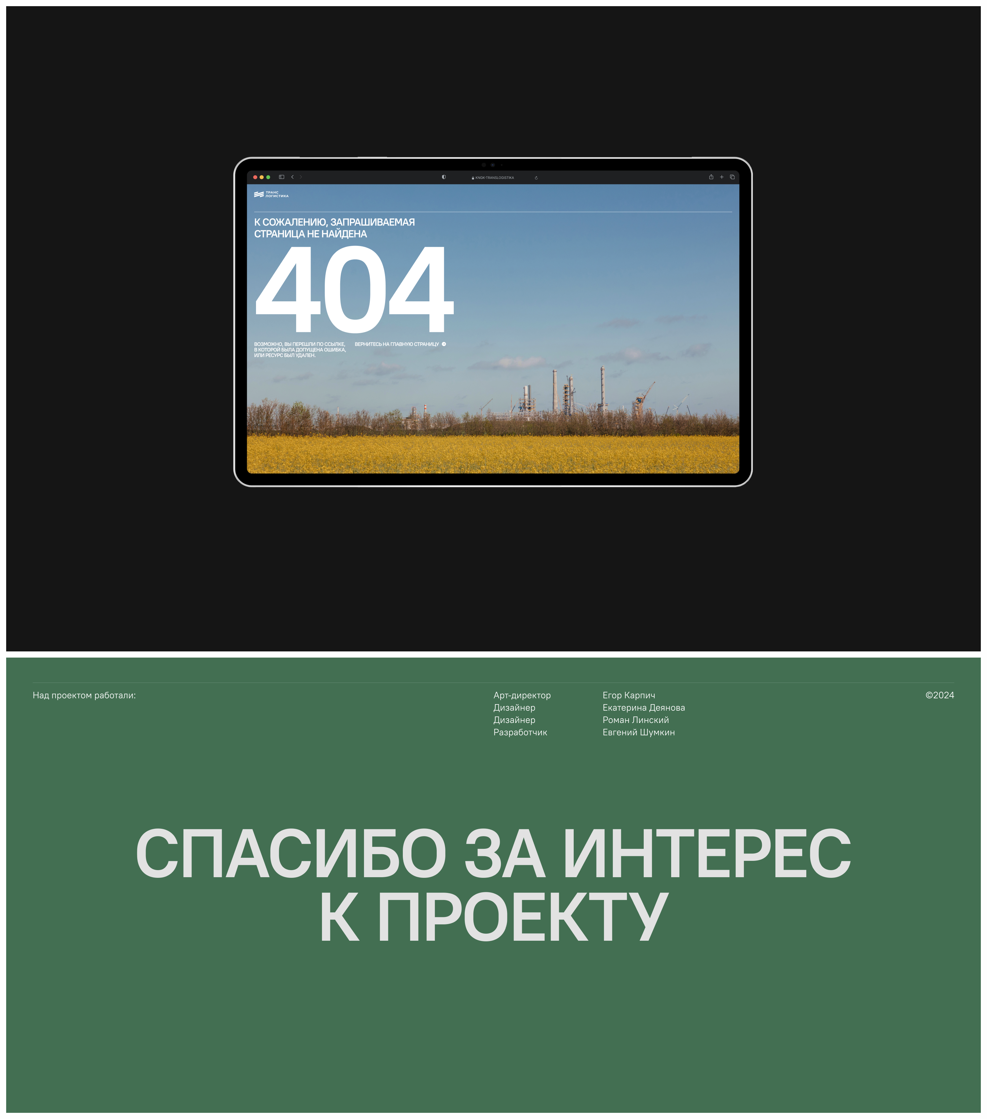 КНГК Транслогистика — Изображение №17 — Интерфейсы на Dprofile