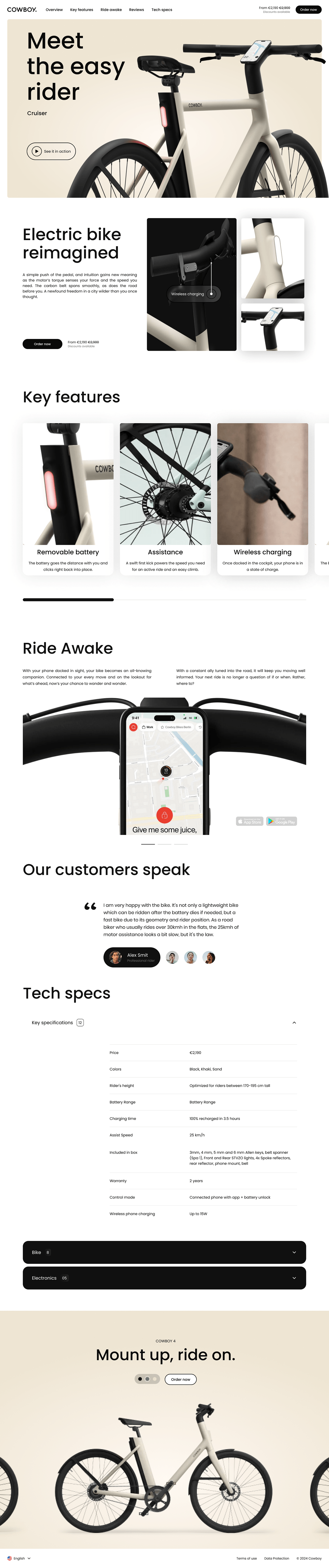 Cowboy website design concept — Изображение №1 — Интерфейсы на Dprofile