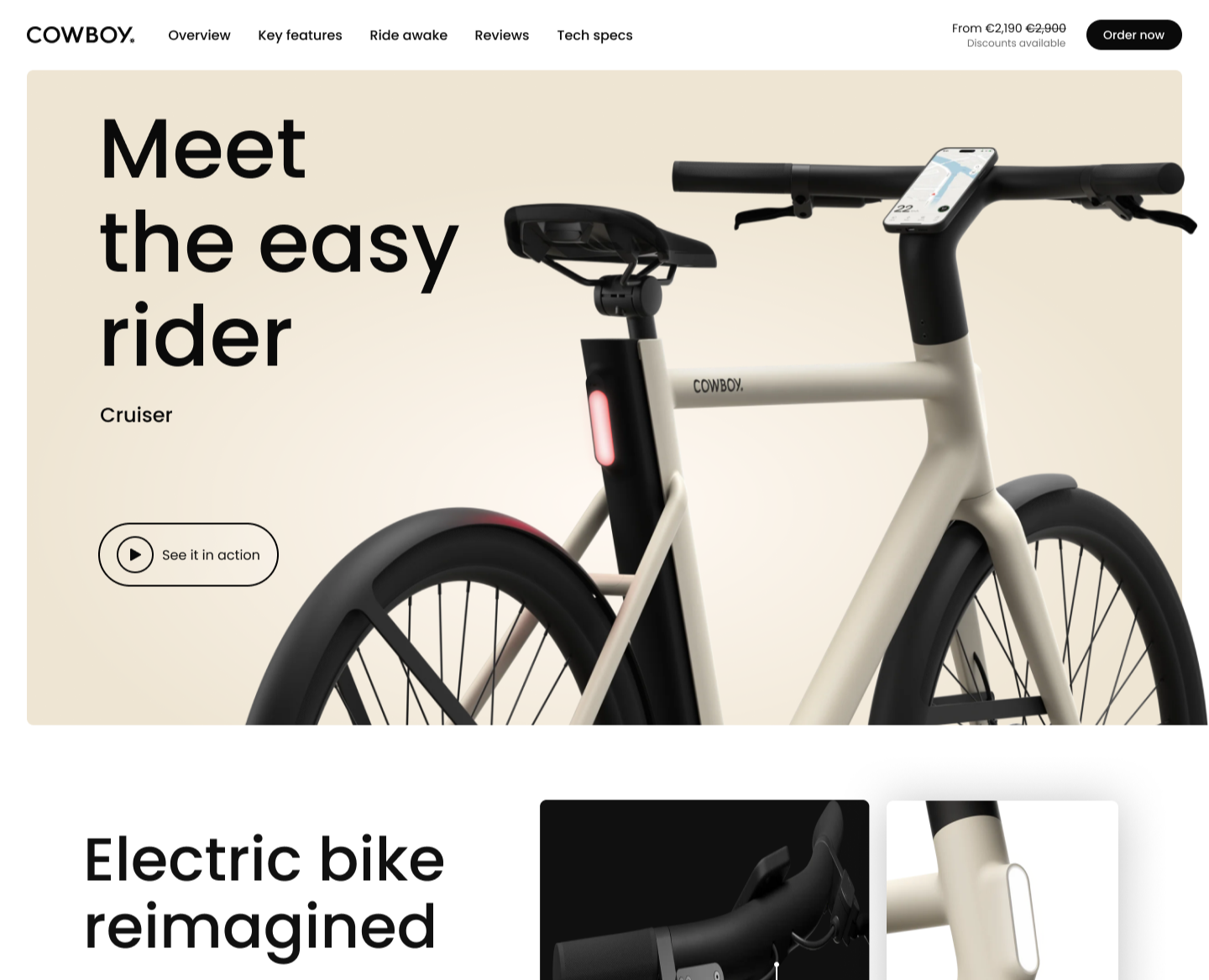 Cowboy website design concept — Интерфейсы на Dprofile
