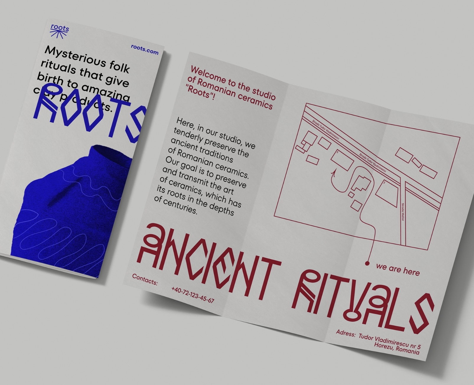 Roots — Брендинг, Графика на Dprofile