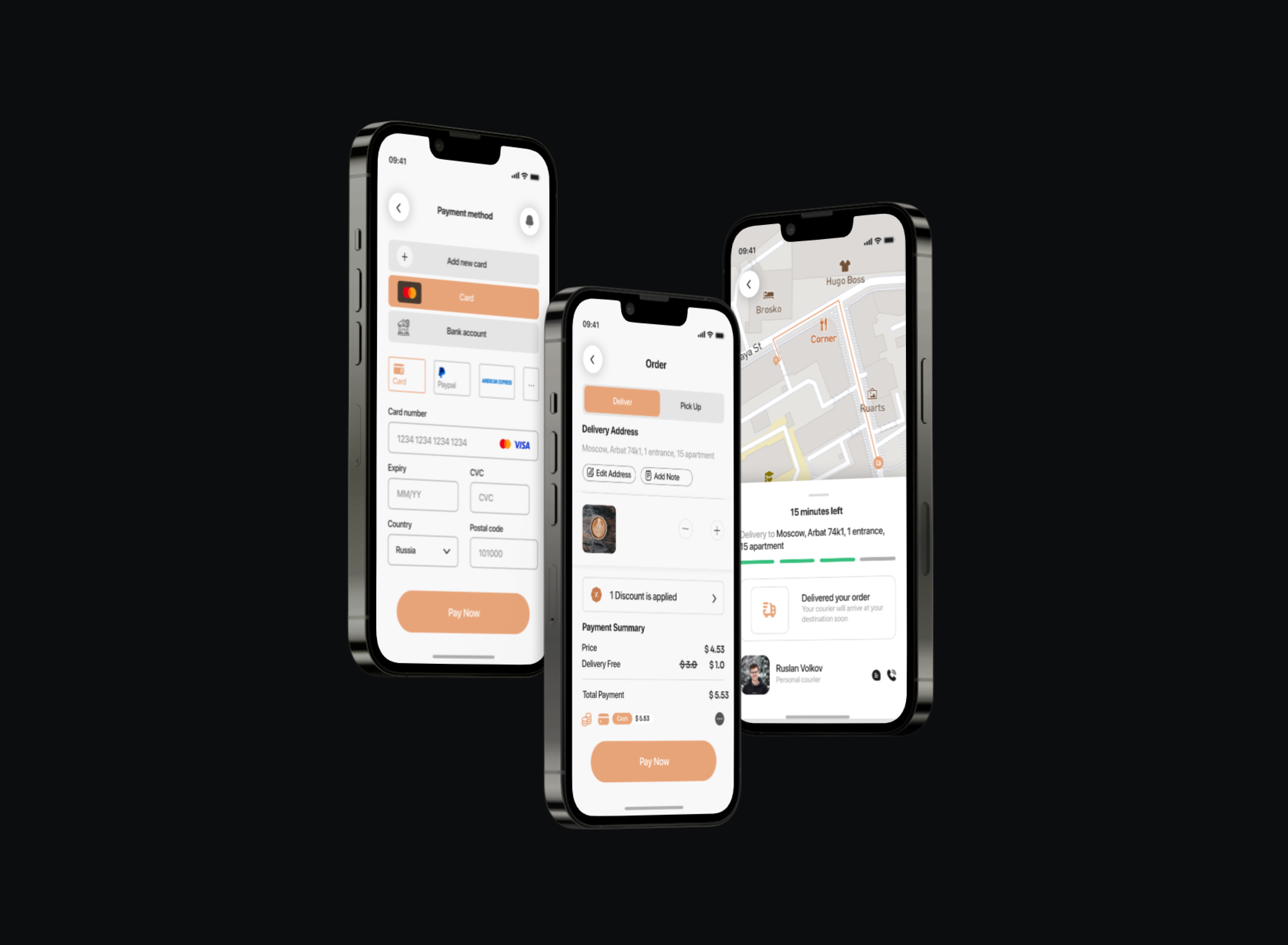 Mobile app - Coffee Shop — Изображение №5 — Интерфейсы на Dprofile