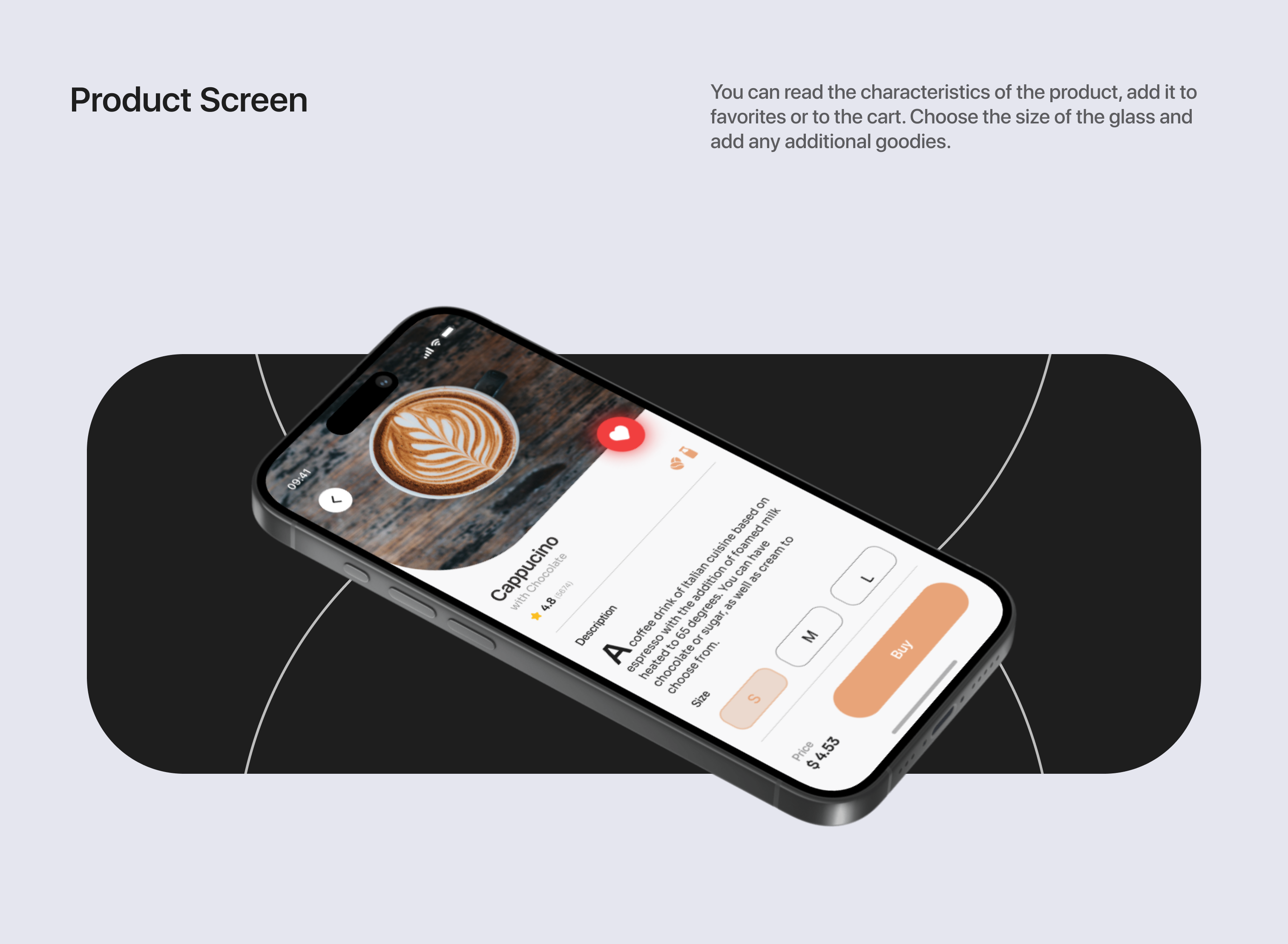Mobile app - Coffee Shop — Изображение №4 — Интерфейсы на Dprofile