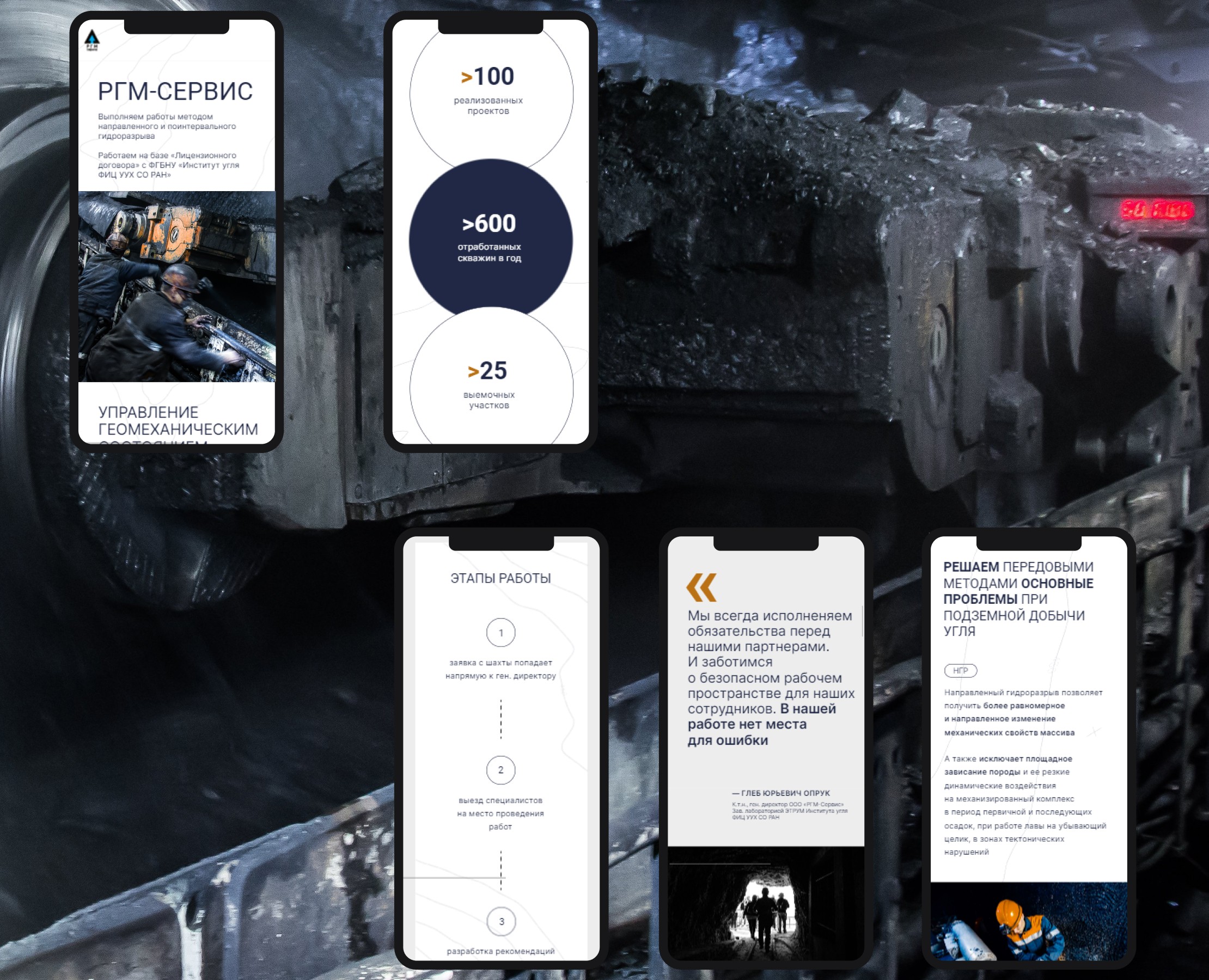 РГМ-Сервис — Интерфейсы на Dprofile