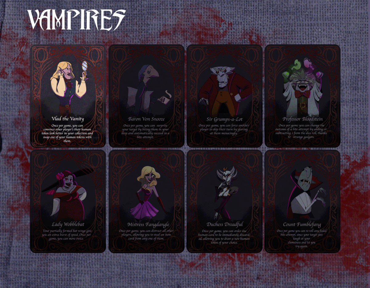 Illustrations for a game about vampires — Изображение №3 — Брендинг, Иллюстрация на Dprofile