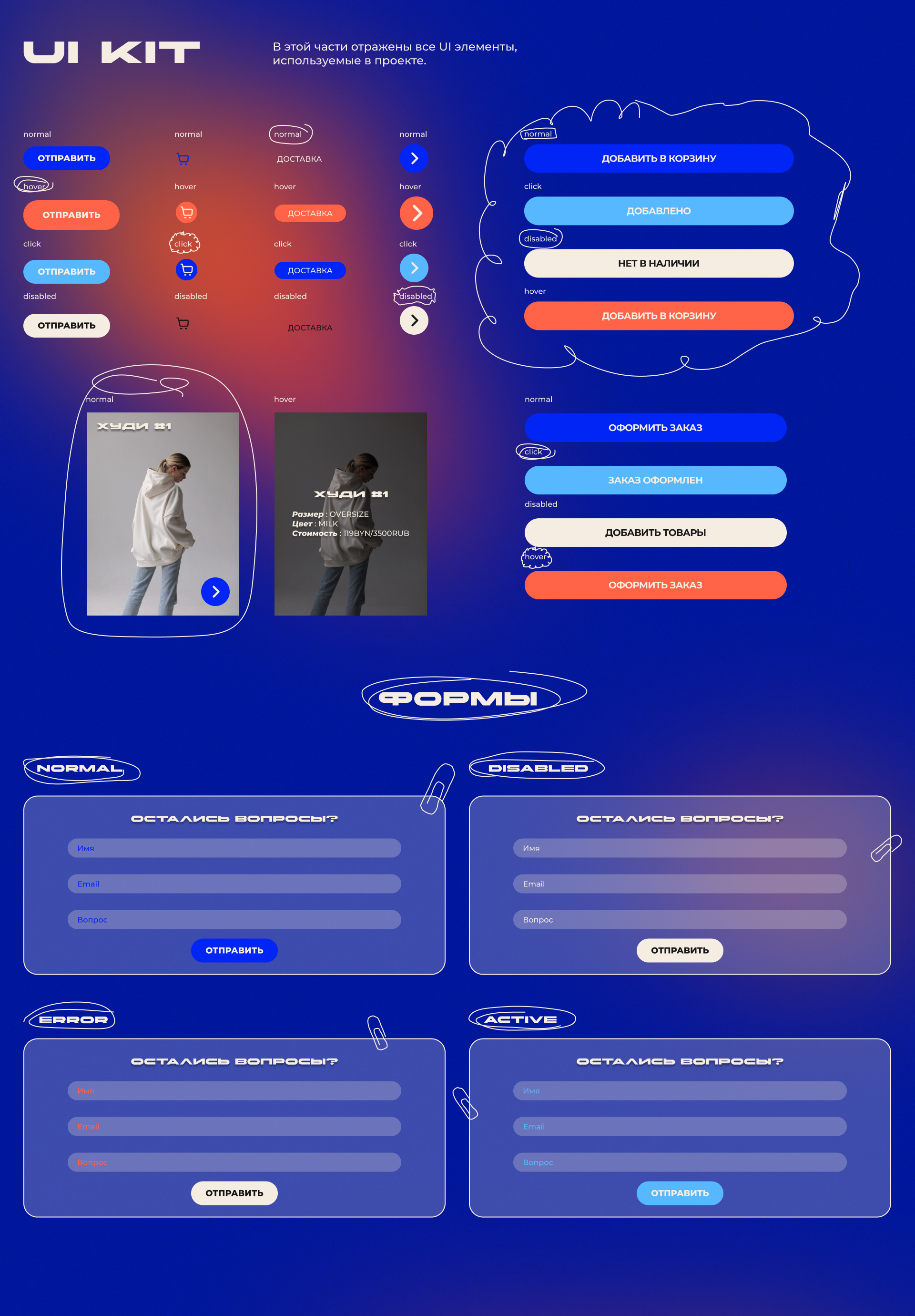 MUSOU WEAR - сайт интернет-магазина — Изображение №4 — Интерфейсы на Dprofile
