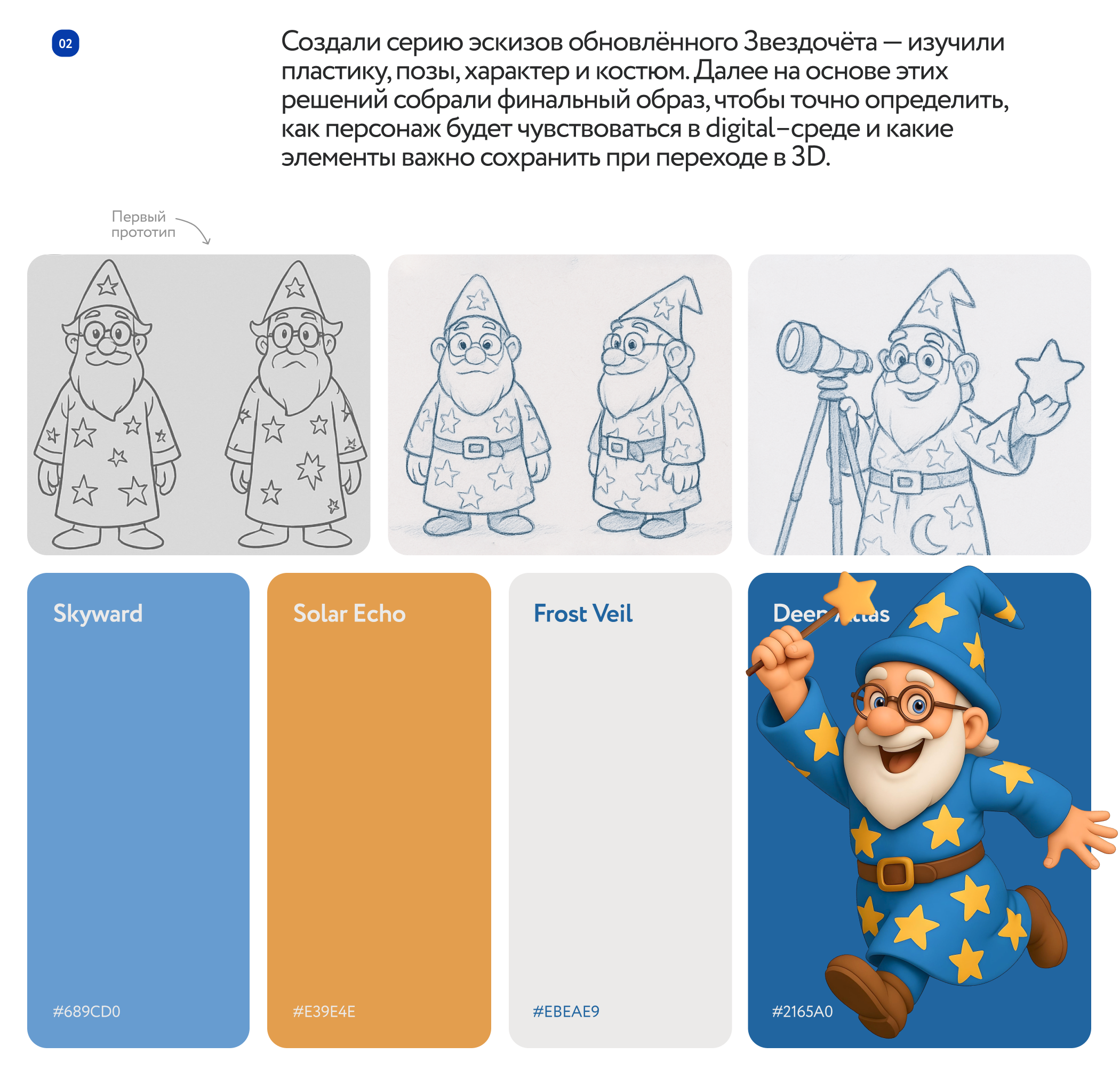 Маскот «Звездочёт» — Московский Планетарий — Изображение №3 — Брендинг, Иллюстрация на Dprofile