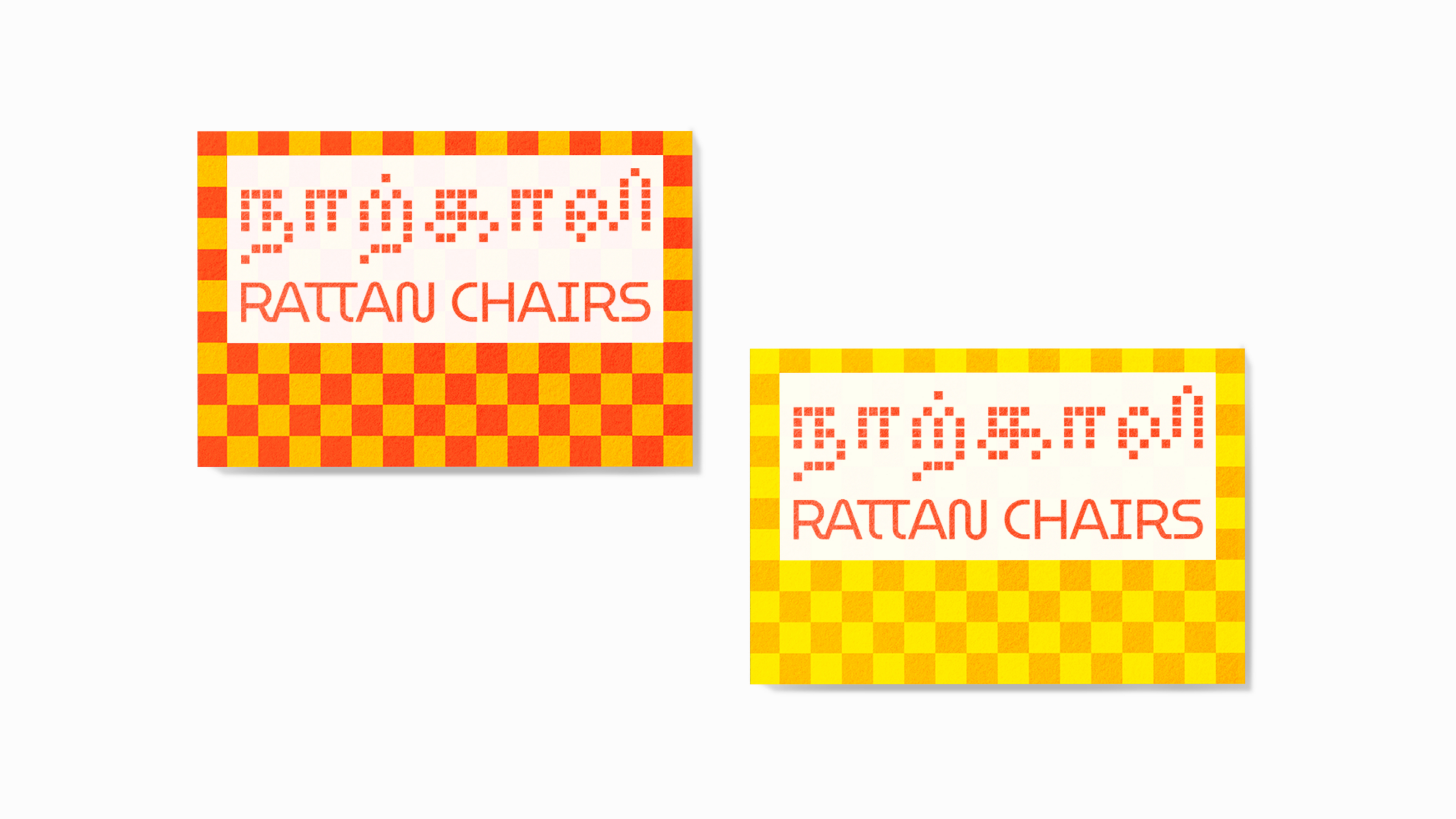 Identity for rattan folding chairs store — Изображение №14 — Брендинг на Dprofile