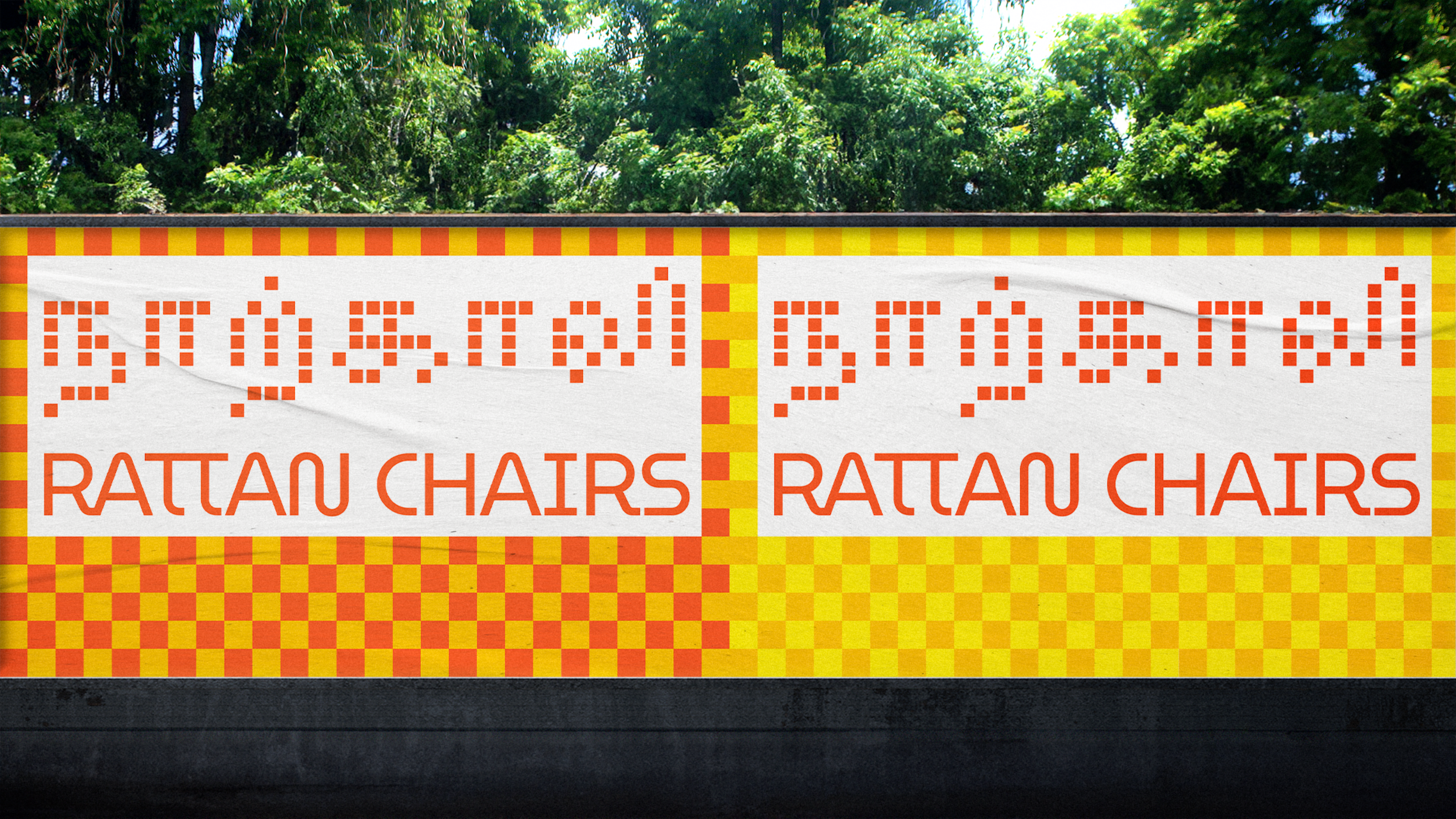 Identity for rattan folding chairs store — Изображение №18 — Брендинг на Dprofile