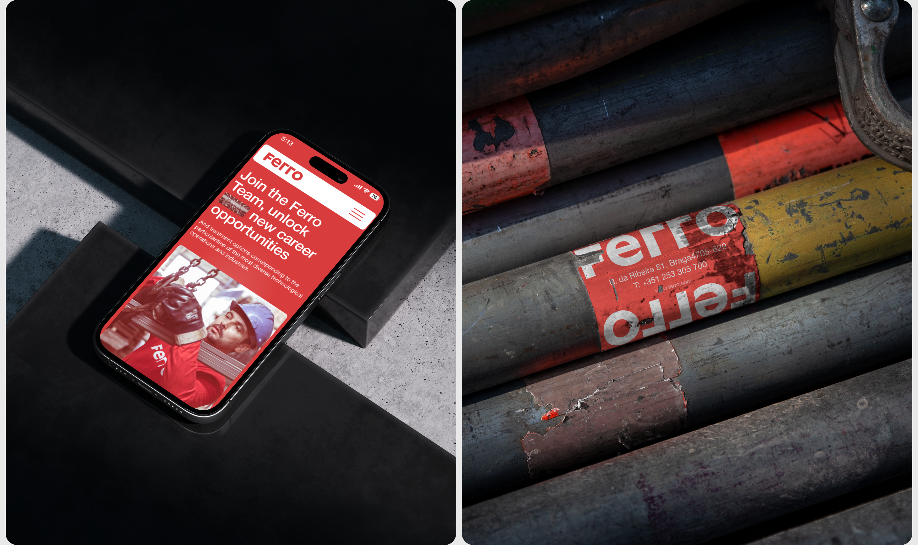 Ferro | Corporate website redesign — Изображение №7 — Интерфейсы, Брендинг на Dprofile