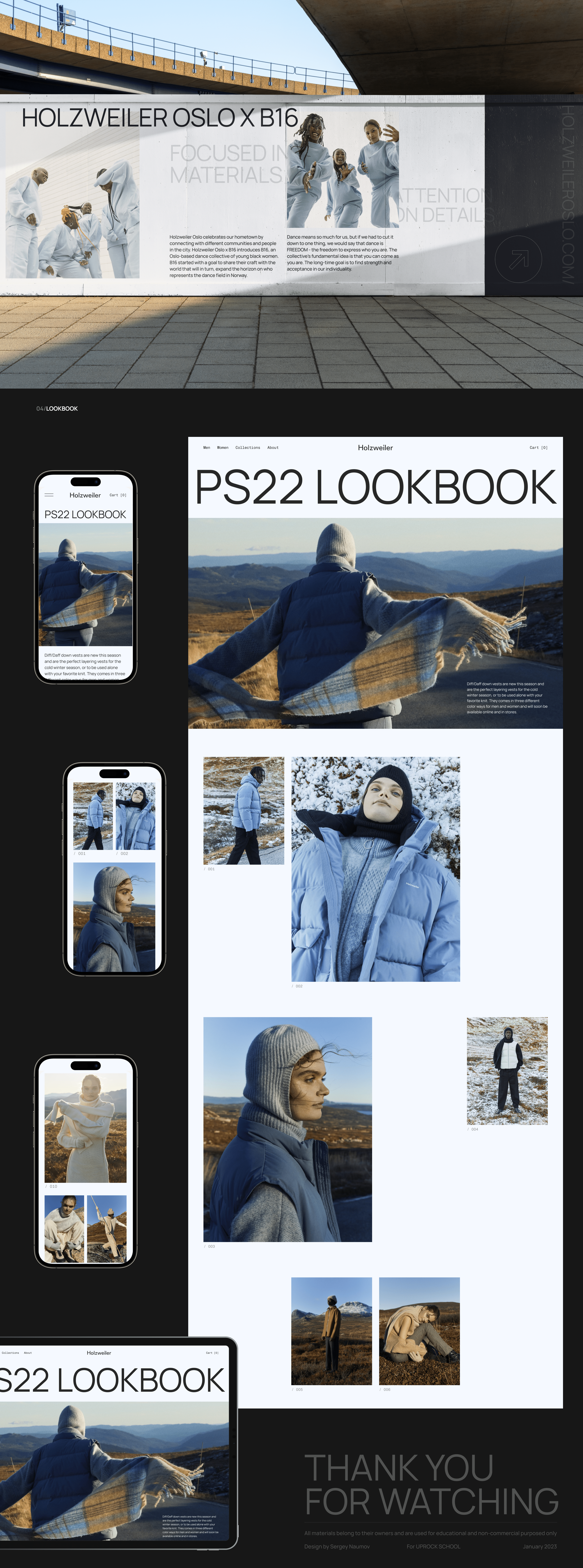 HOLZWEILER OSLO | E-commerce redesign — Изображение №7 — Интерфейсы на Dprofile
