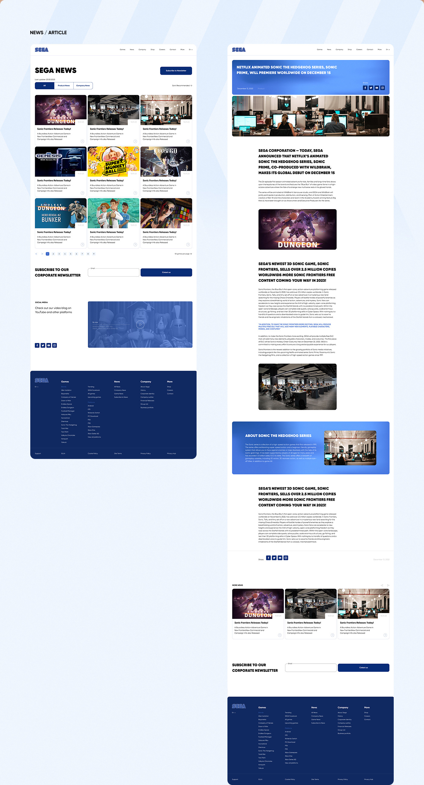 Concept by Sega (UI/UX) — Изображение №10 — Интерфейсы, Графика на Dprofile