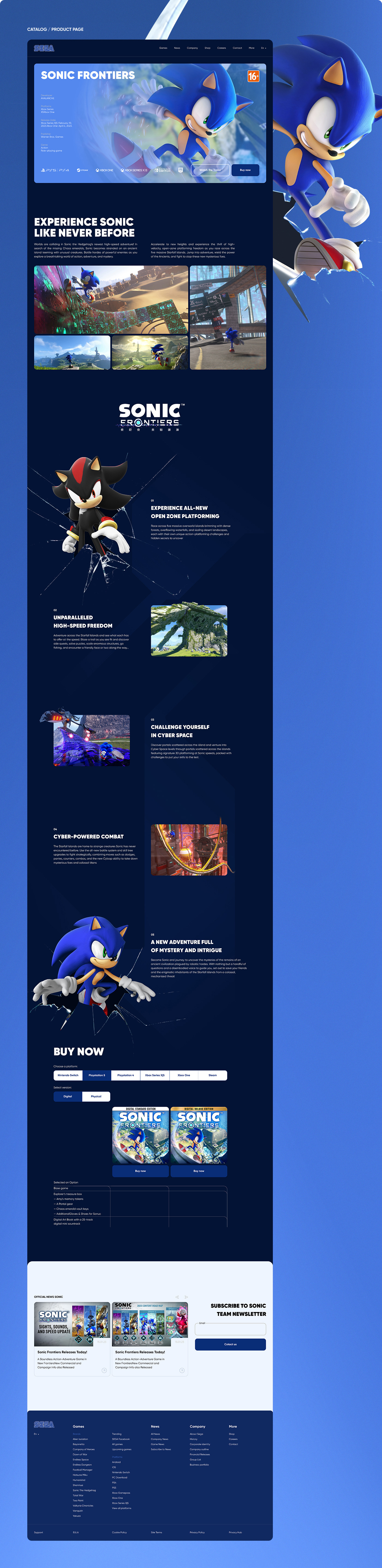 Concept by Sega (UI/UX) — Изображение №7 — Интерфейсы, Графика на Dprofile