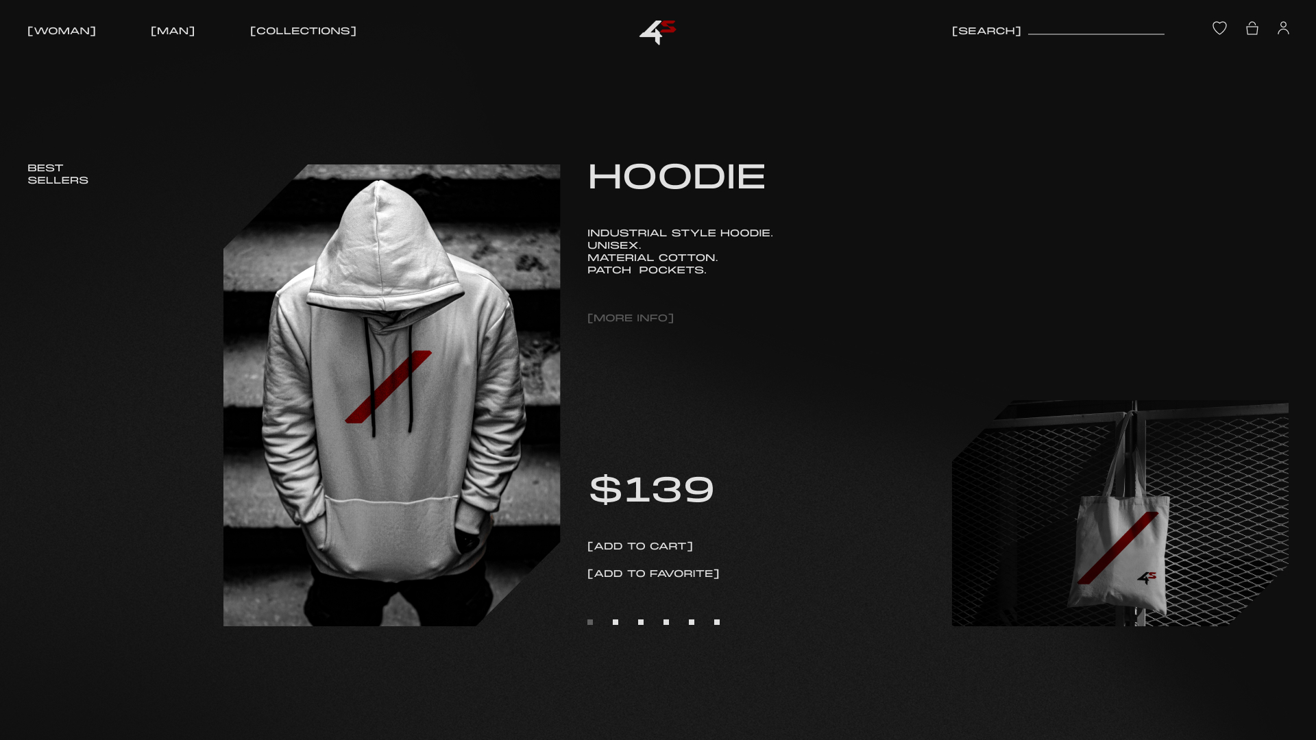 4s | Brand Identity / UI — Изображение №15 — Интерфейсы, Брендинг на Dprofile